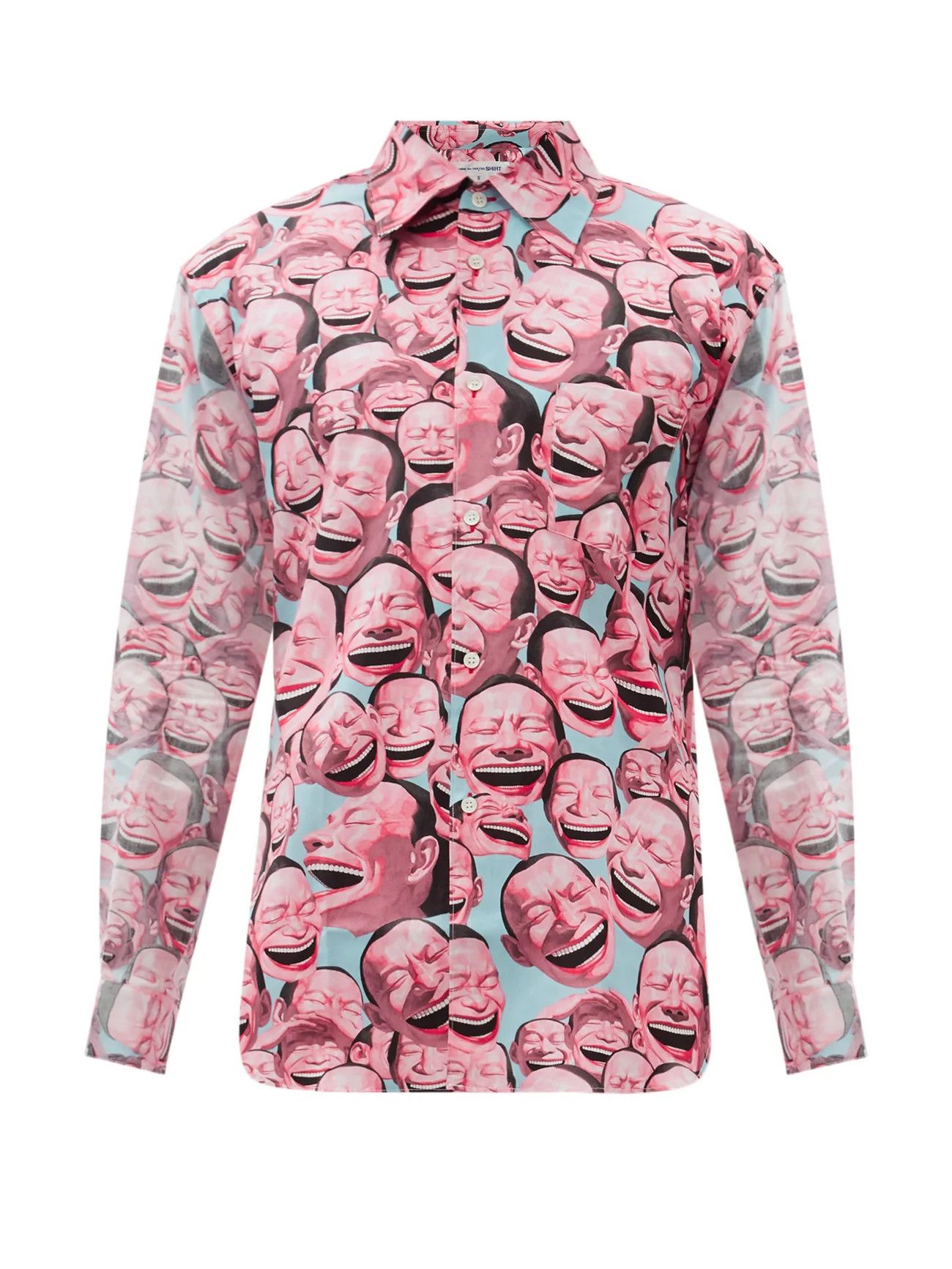 Comme Des Garçons Shirt x Yue Minjun Laughing Shirt