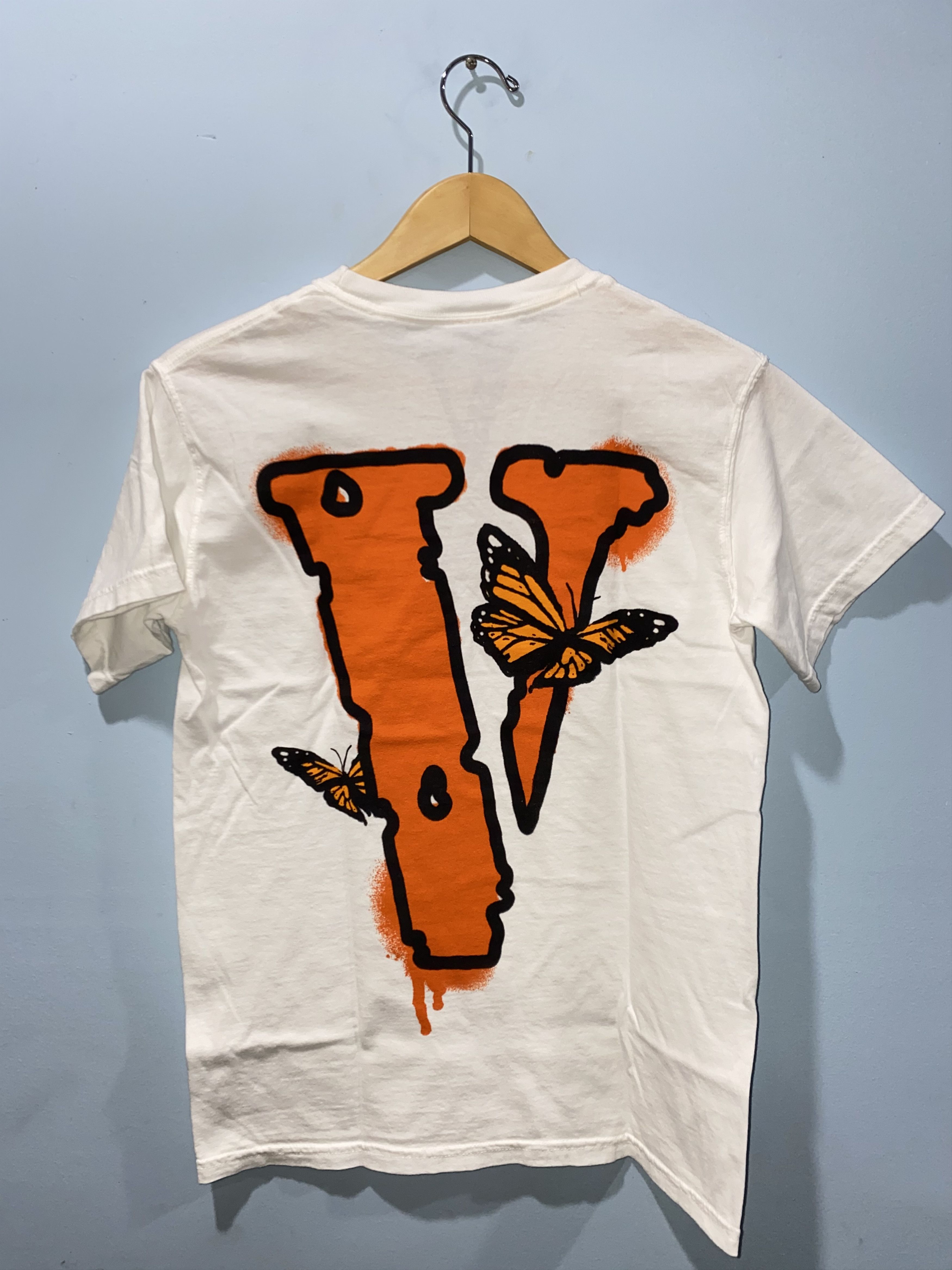 Vlone x 999 Butterfly on sale Tshirt