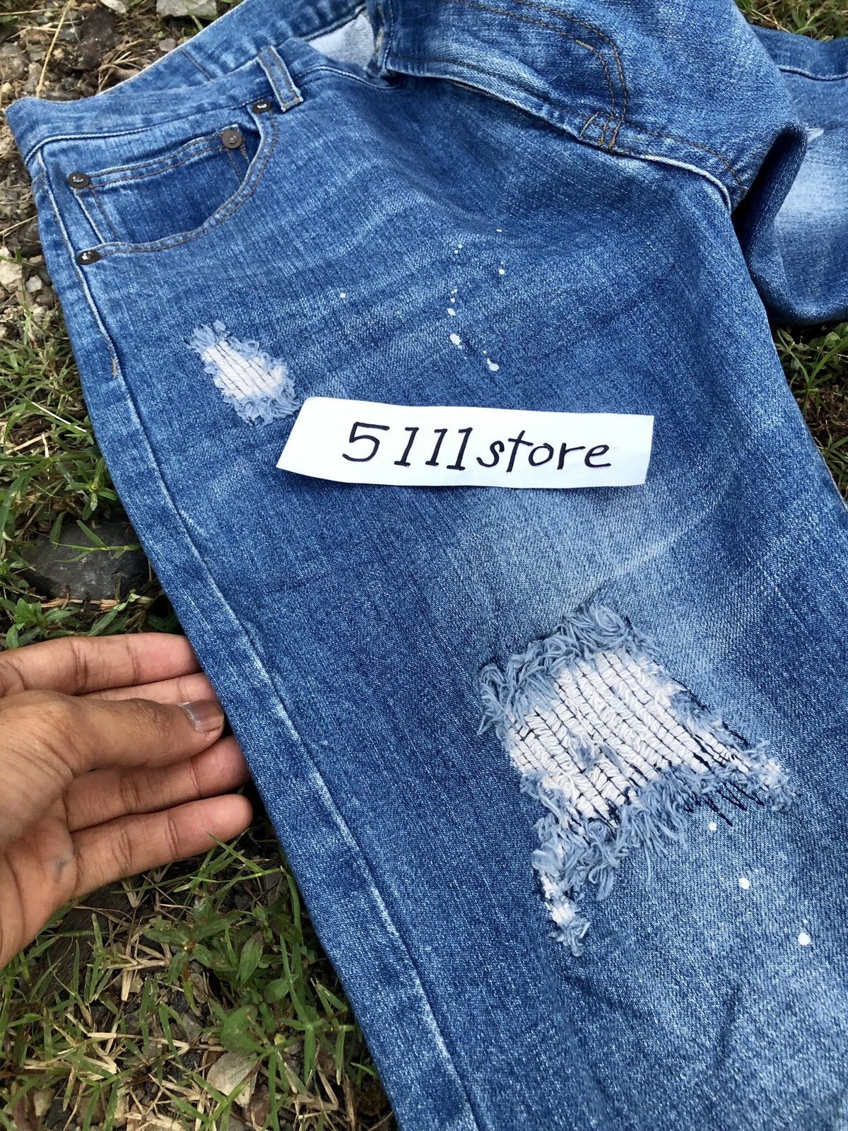 GRN GRN TOKYO SKINNY JEANS Size US 33 - 7 Thumbnail