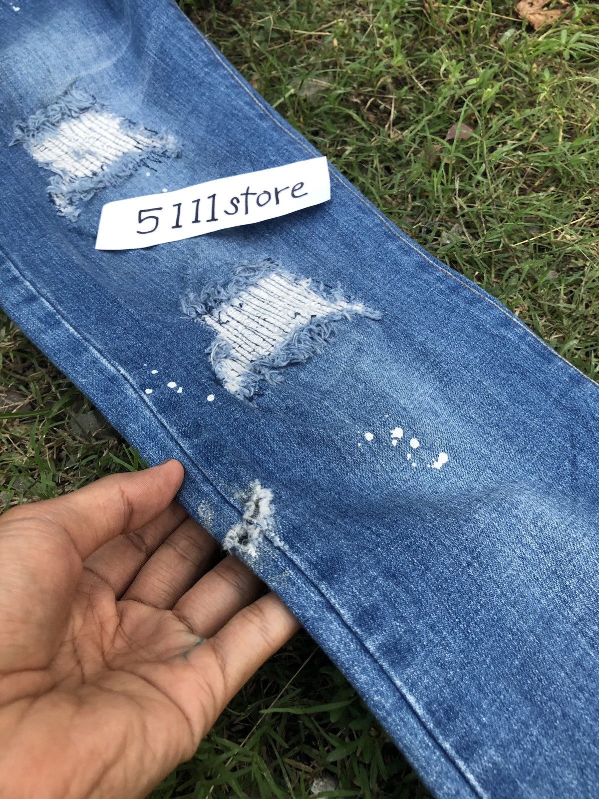 GRN GRN TOKYO SKINNY JEANS Size US 33 - 8 Thumbnail