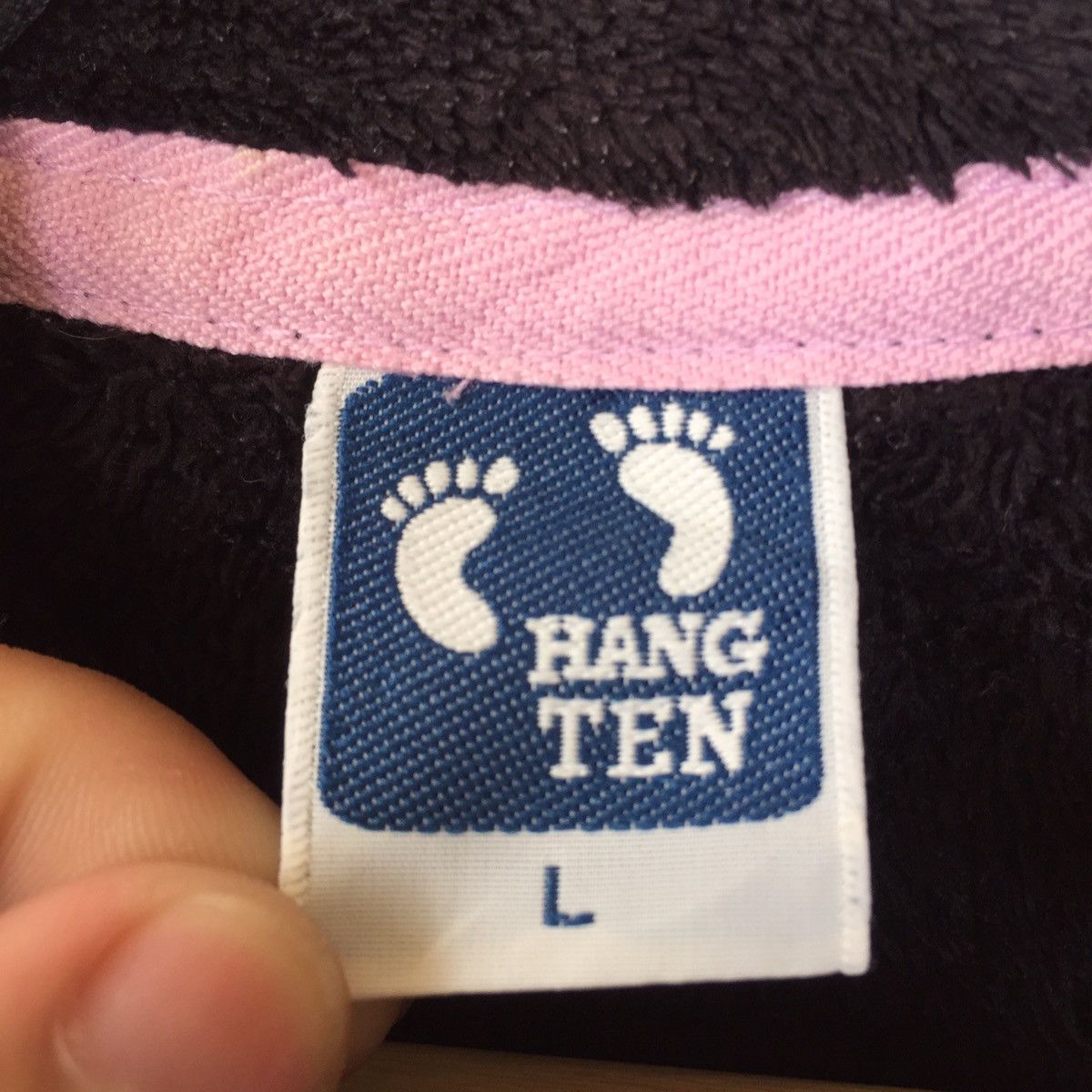 Vintage Hang Ten Fleece/Hang Ten Sweater pullover Jumper Size US L / EU 52-54 / 3 - 7 Thumbnail