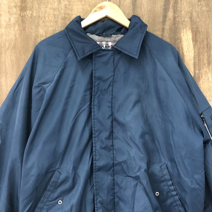 Designer I.T.Plain Blue Bombers Jacket | Grailed