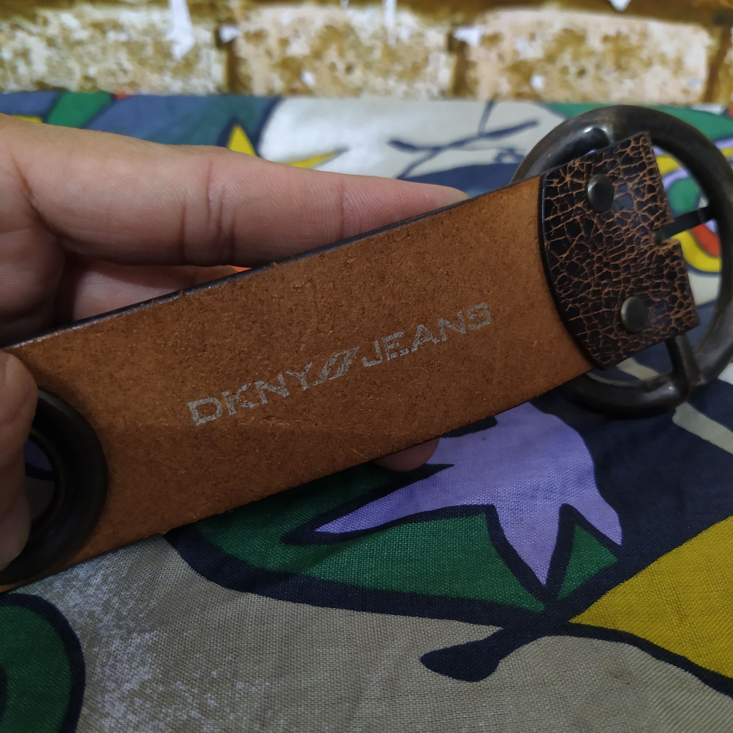 DKNY DKNY DONNA KARAN LEATHER BELT (B962) Size ONE SIZE - 4 Thumbnail