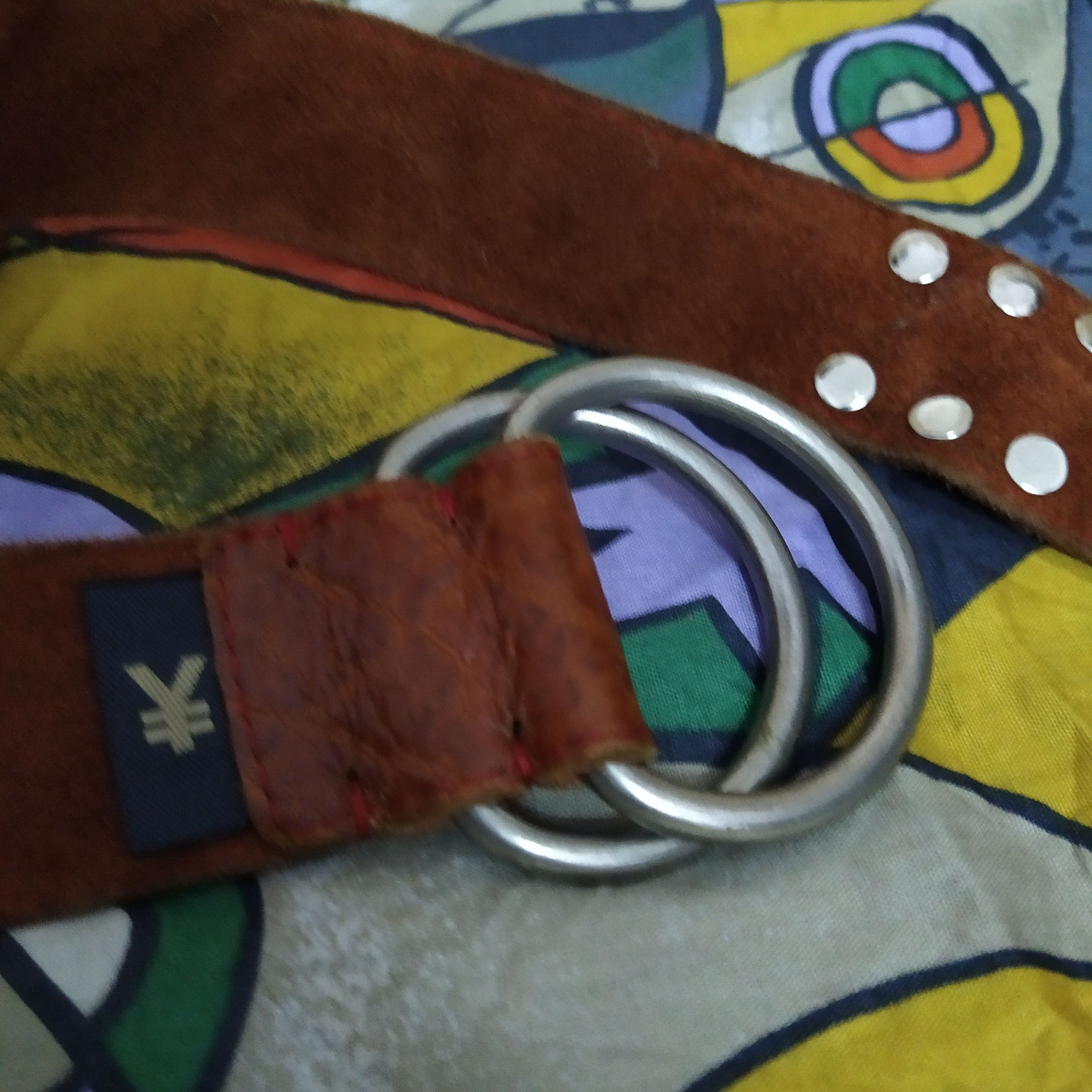 Genuine Leather YEN BY JUNKO KOSHINO BELT LEATHER (B963) Size ONE SIZE - 2 Thumbnail