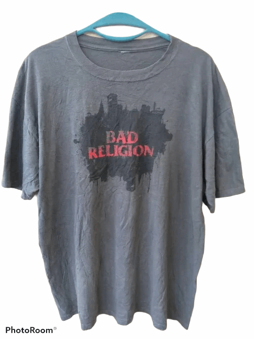 Band Tees 🔥 2000s BAD RELIGION PUNK TEE Size US XXL / EU 58 / 5 - 1 Thumbnail
