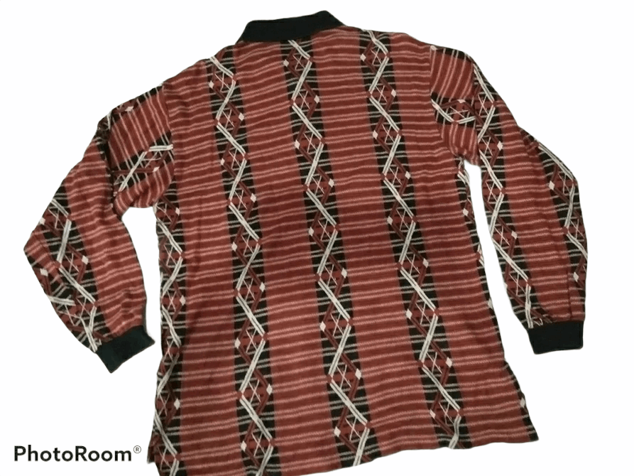 Kensho Abe 🔥 KENSHO ABE TRIBAL MOTIVE MONOGRAM SHIRTS Size US M / EU 48-50 / 2 - 2 Thumbnail