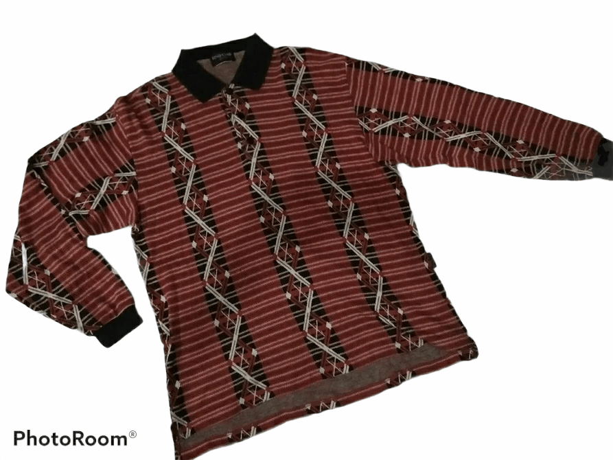 Kensho Abe 🔥 KENSHO ABE TRIBAL MOTIVE MONOGRAM SHIRTS Size US M / EU 48-50 / 2 - 3 Thumbnail