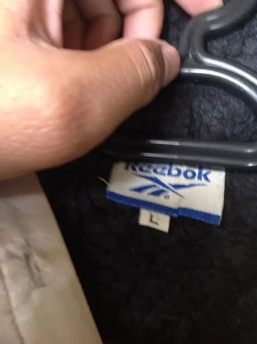 Reebok Vintage Reebok Big Logo Long Jacket Size US L / EU 52-54 / 3 - 3 Thumbnail