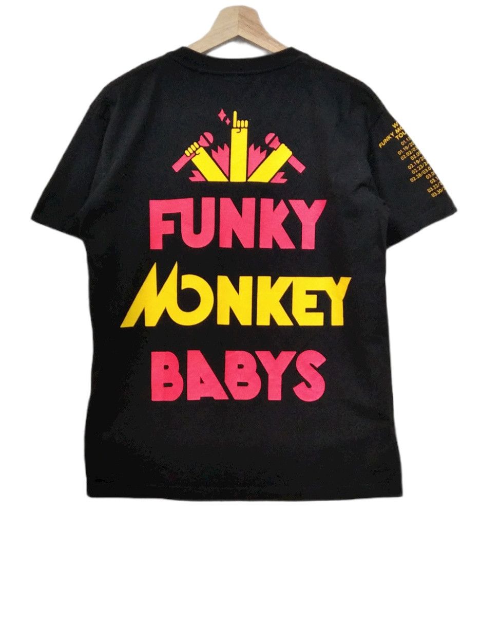 FUNKY MONKEY BABYS Japan Band Tee Tour 2013/M size