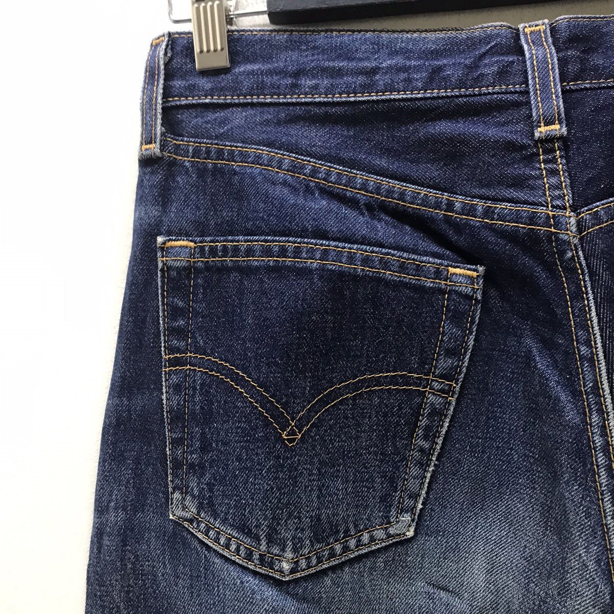 Levi's Vintage 90s Levis 501 Distressed Denim Nice Faded Size US 31 - 11 Thumbnail