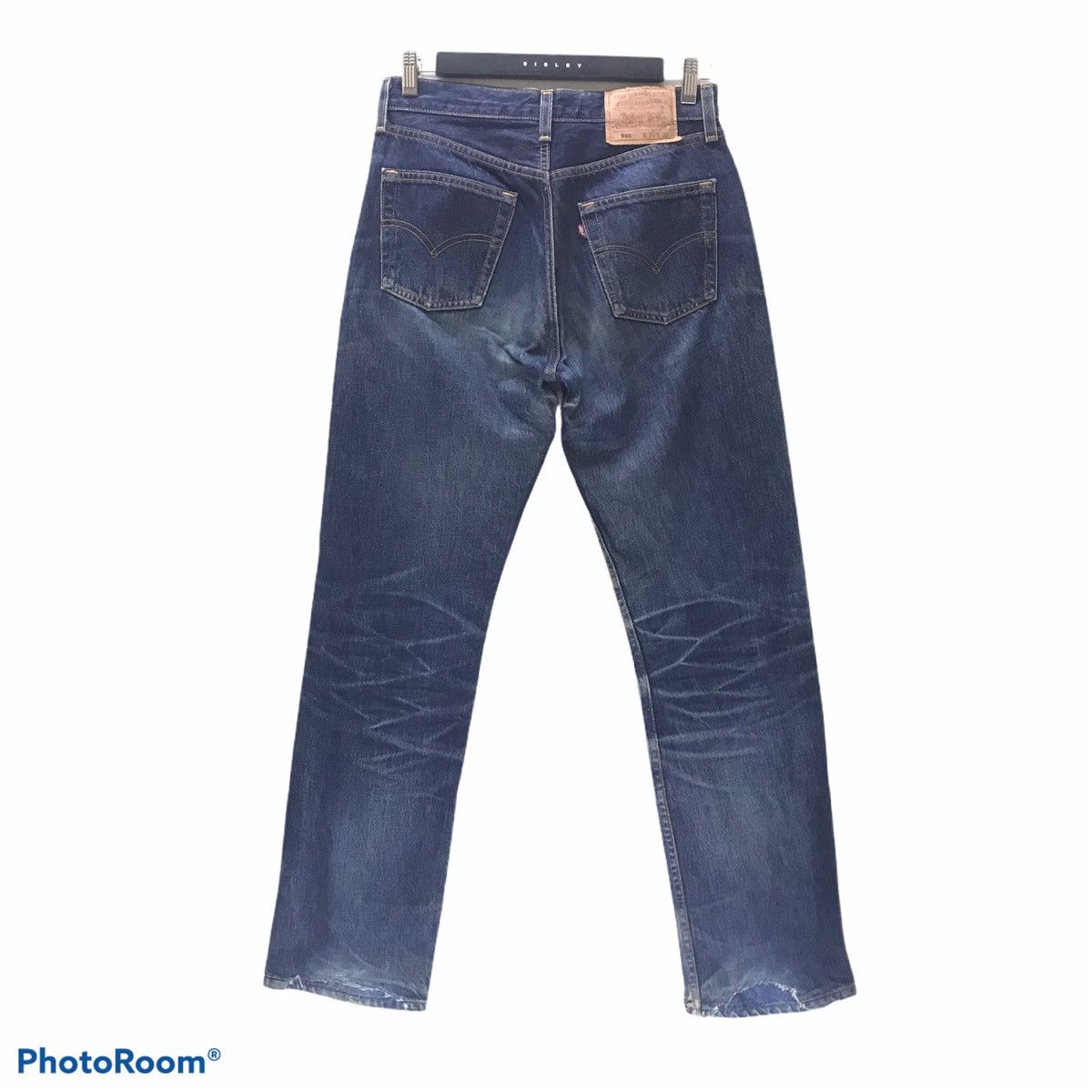 Levi's Vintage 90s Levis 501 Distressed Denim Nice Faded Size US 31 - 2 Thumbnail