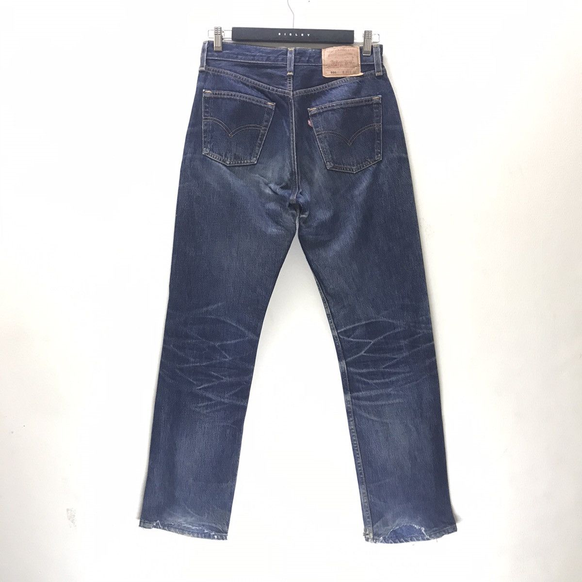 Levi's Vintage 90s Levis 501 Distressed Denim Nice Faded Size US 31 - 10 Thumbnail