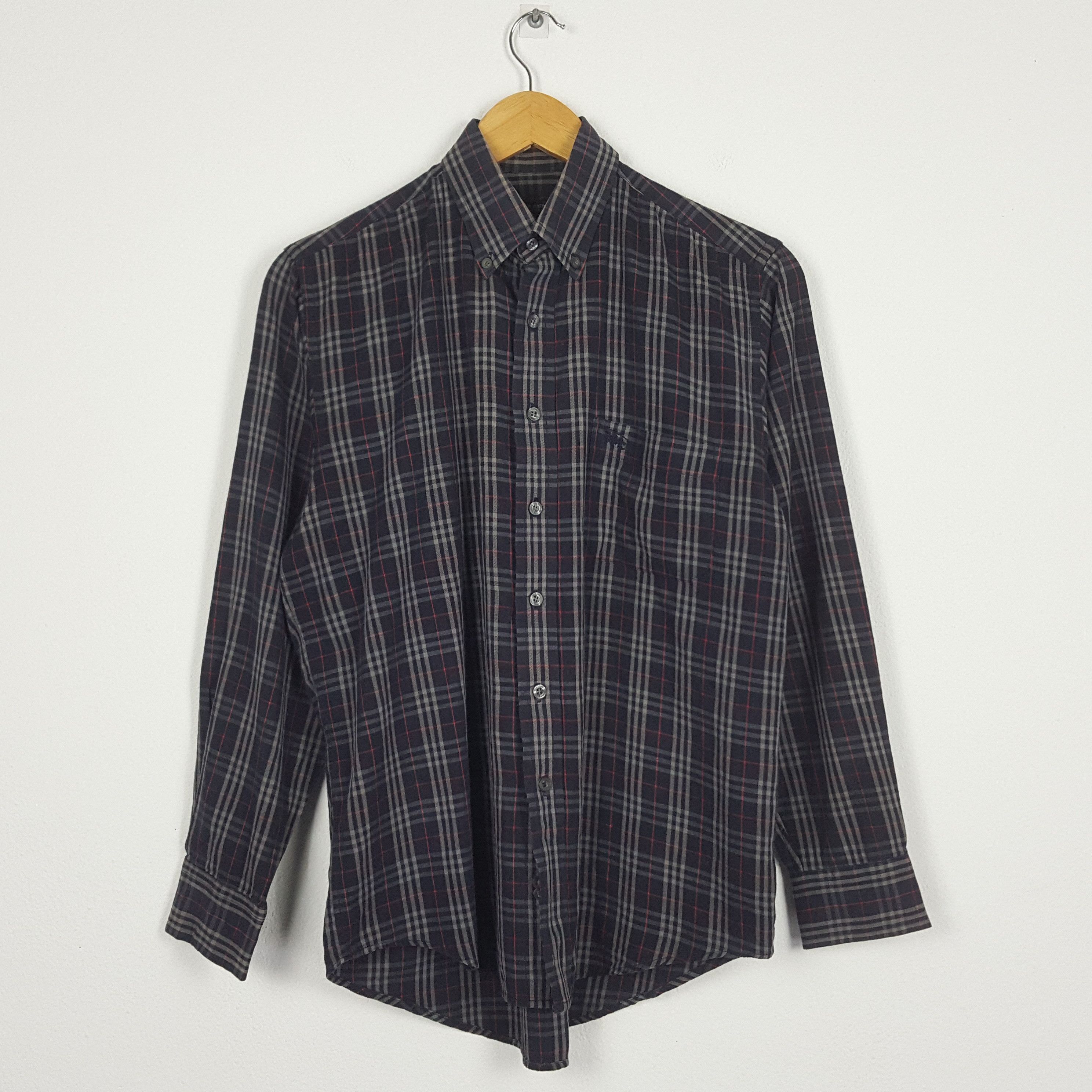 Vintage BURBERRY nova check long sleeve shirt