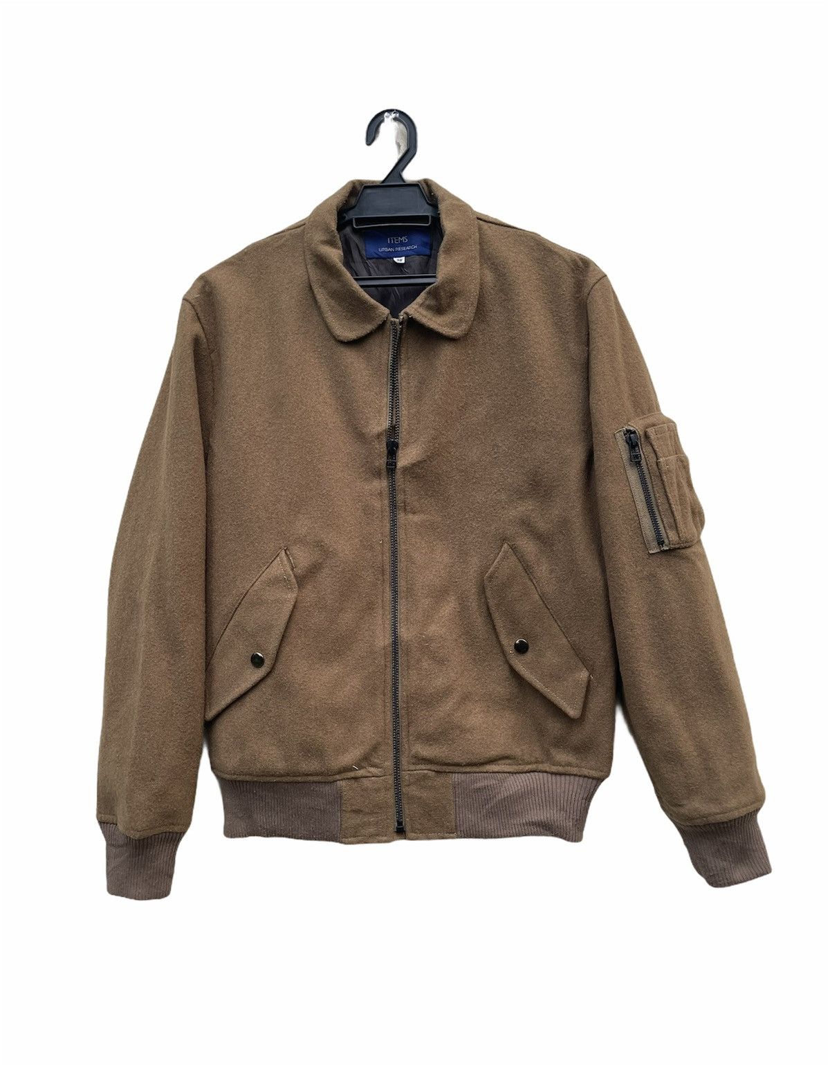 URBAN RESEARCH DOORS Vintage Varsity Jacket Urban Research Wool Size US M / EU 48-50 / 2 - 1 Thumbnail