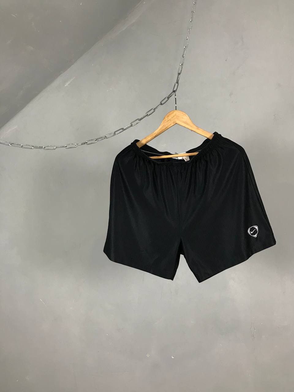 Nike × Vintage Nike swoosh streetwear vintage shorts Size US 32 / EU 48 - 1 Thumbnail