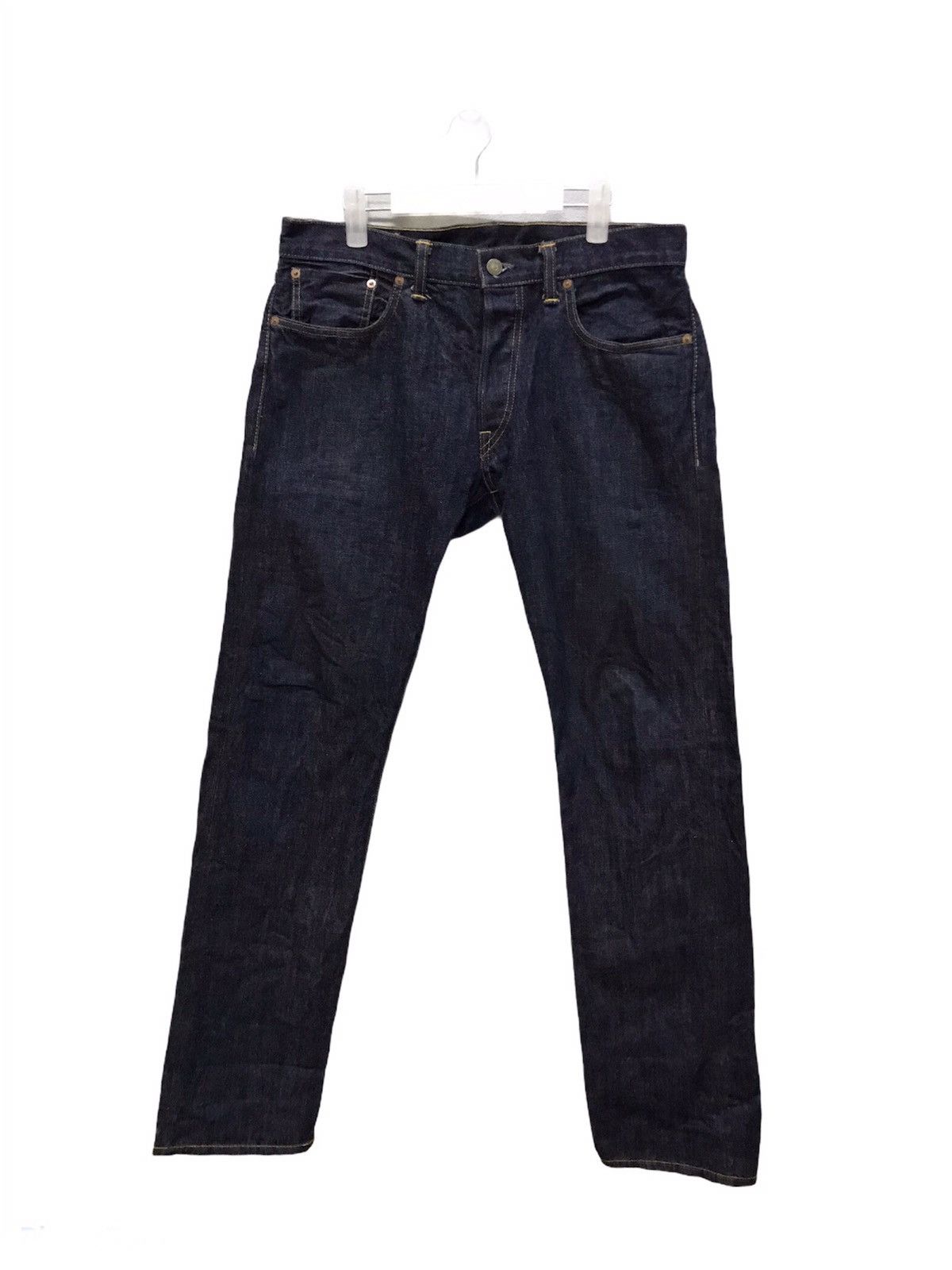 RRL selvedge buttonfly slim fit denim