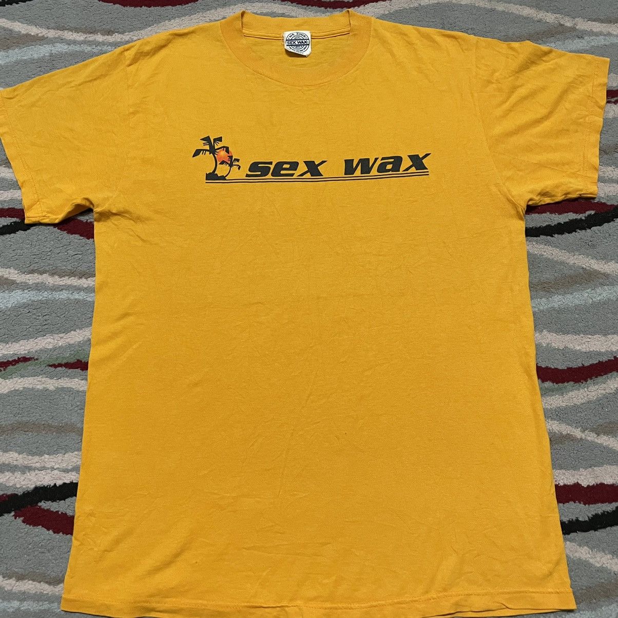 Vintage Vintage Sex Wax Mr Zogs Skatewear Logo T Shirt Grailed