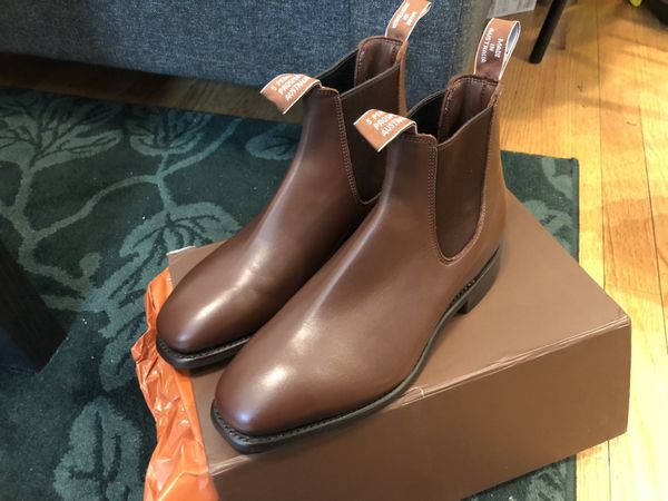 R M Williams Comfort Craftsman in Dark Tan