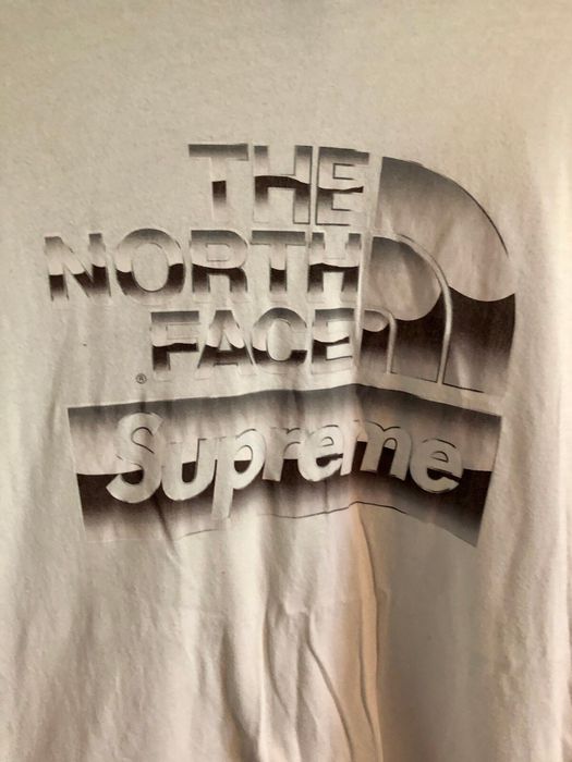 Supreme Supreme The North Face Metallic Logo T-Shirt | Grailed