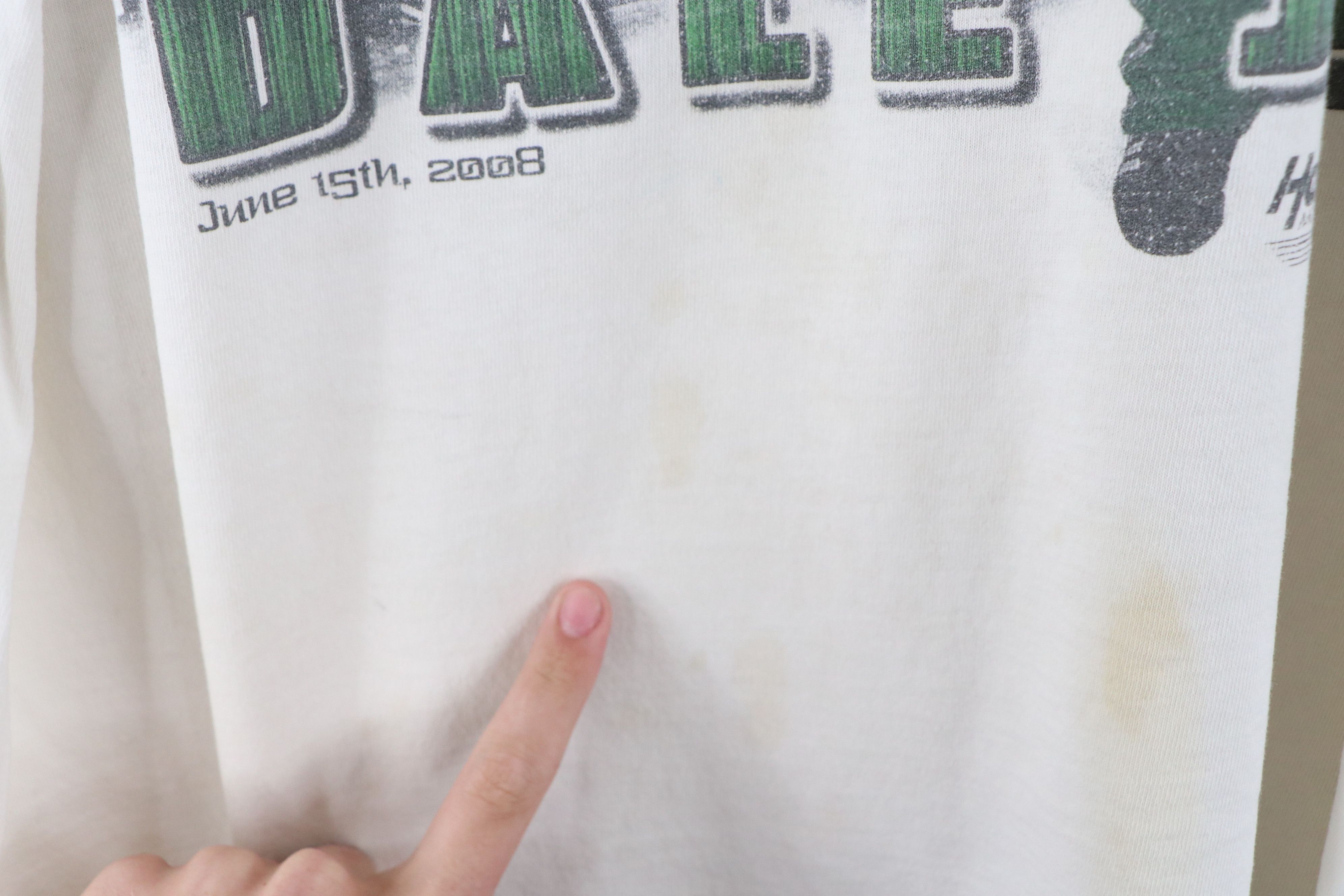 NASCAR × Vintage Vintage NASCAR Dale Earnhardt Jr Thrashed T-Shirt Size US XXL / EU 58 / 5 - 9 Thumbnail
