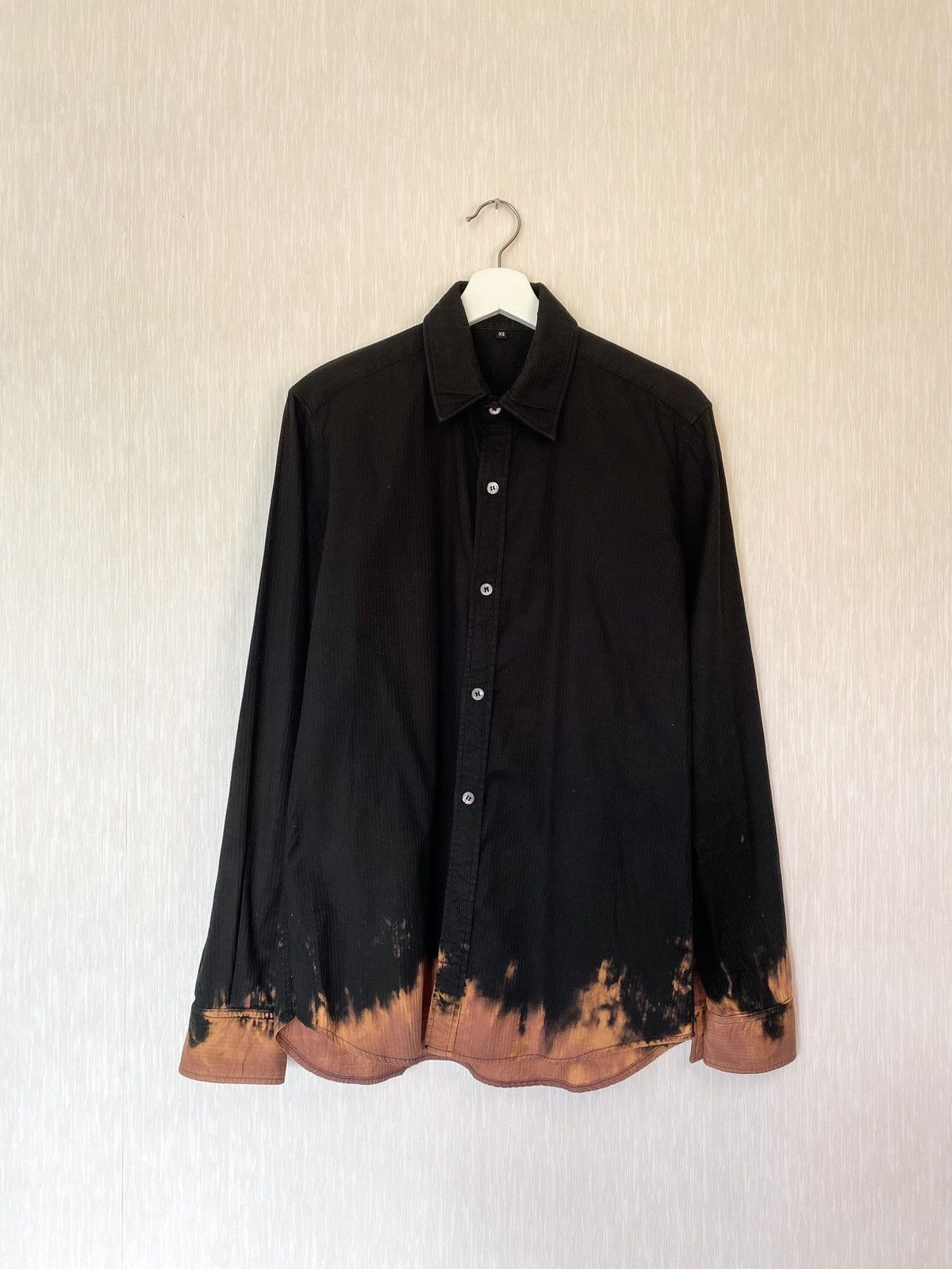 Ann Demeulemeester Ann Demeulemeester Bleached Shirt Vintage Size US S / EU 44-46 / 1 - 2 Thumbnail