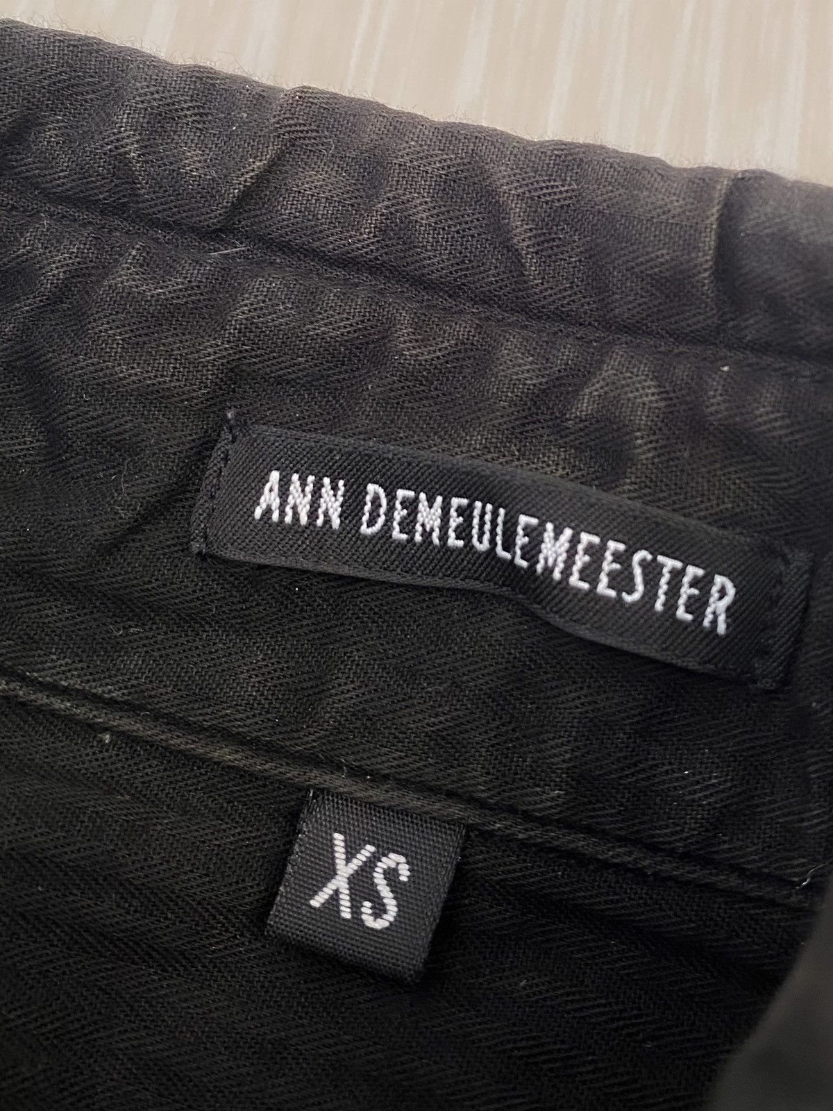 Ann Demeulemeester Ann Demeulemeester Bleached Shirt Vintage Size US S / EU 44-46 / 1 - 6 Thumbnail