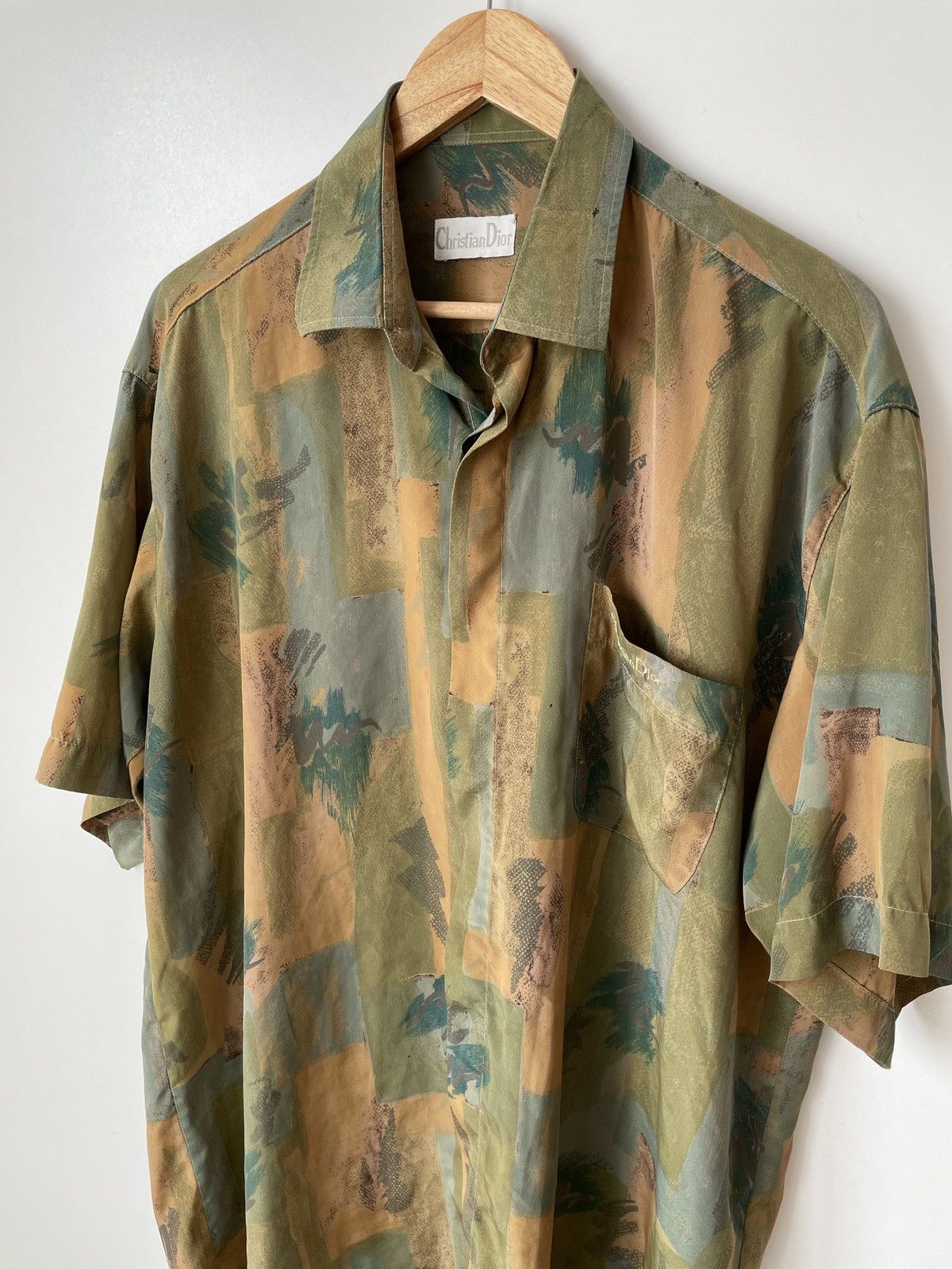 Christian Dior Monsieur × Dior Christian Dior silk shirt