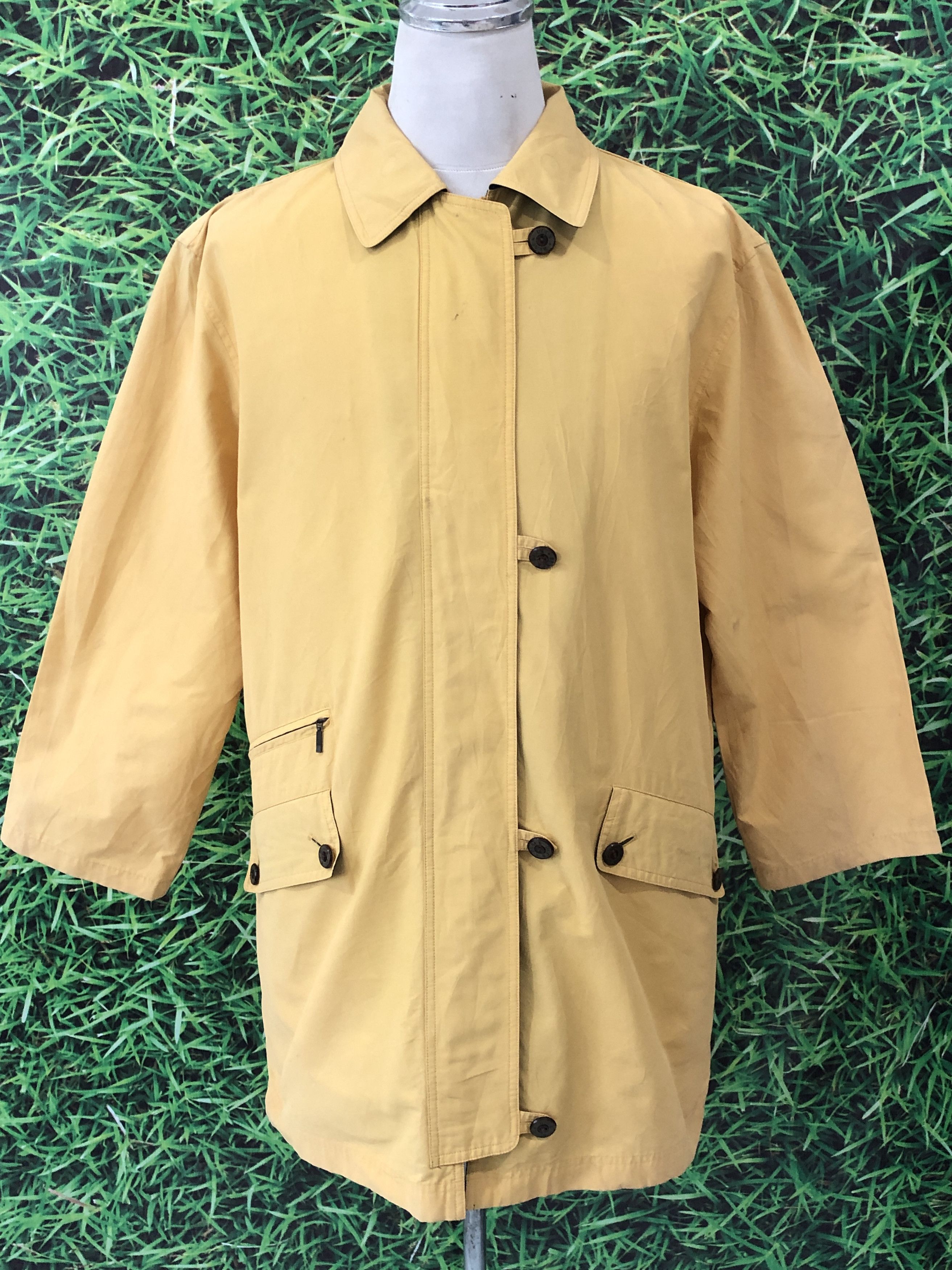 Vintage Vintage Black Duck trench coat full button up (code:KAC) | Grailed