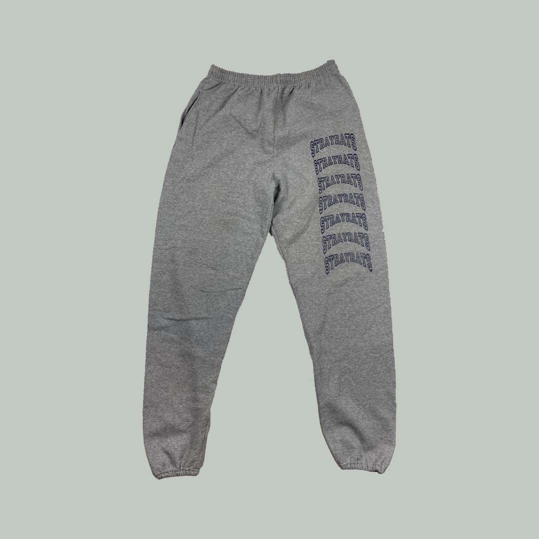 Stray Rats College Arc Logo Grey Sweats