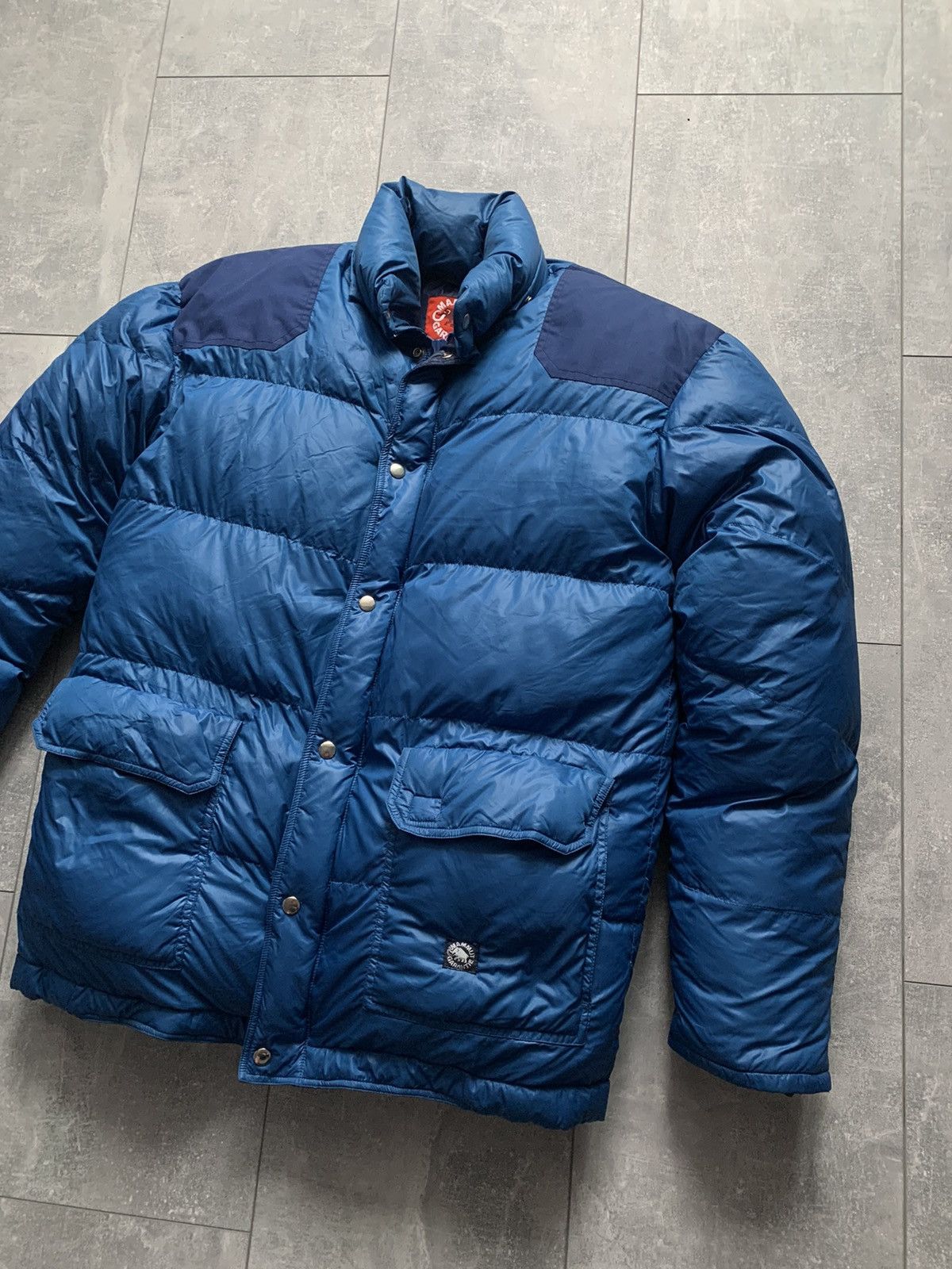 Mammut × Vintage Rare 1980s Mammut Garantie mens down puffer warm jacket Size US L / EU 52-54 / 3 - 3 Thumbnail