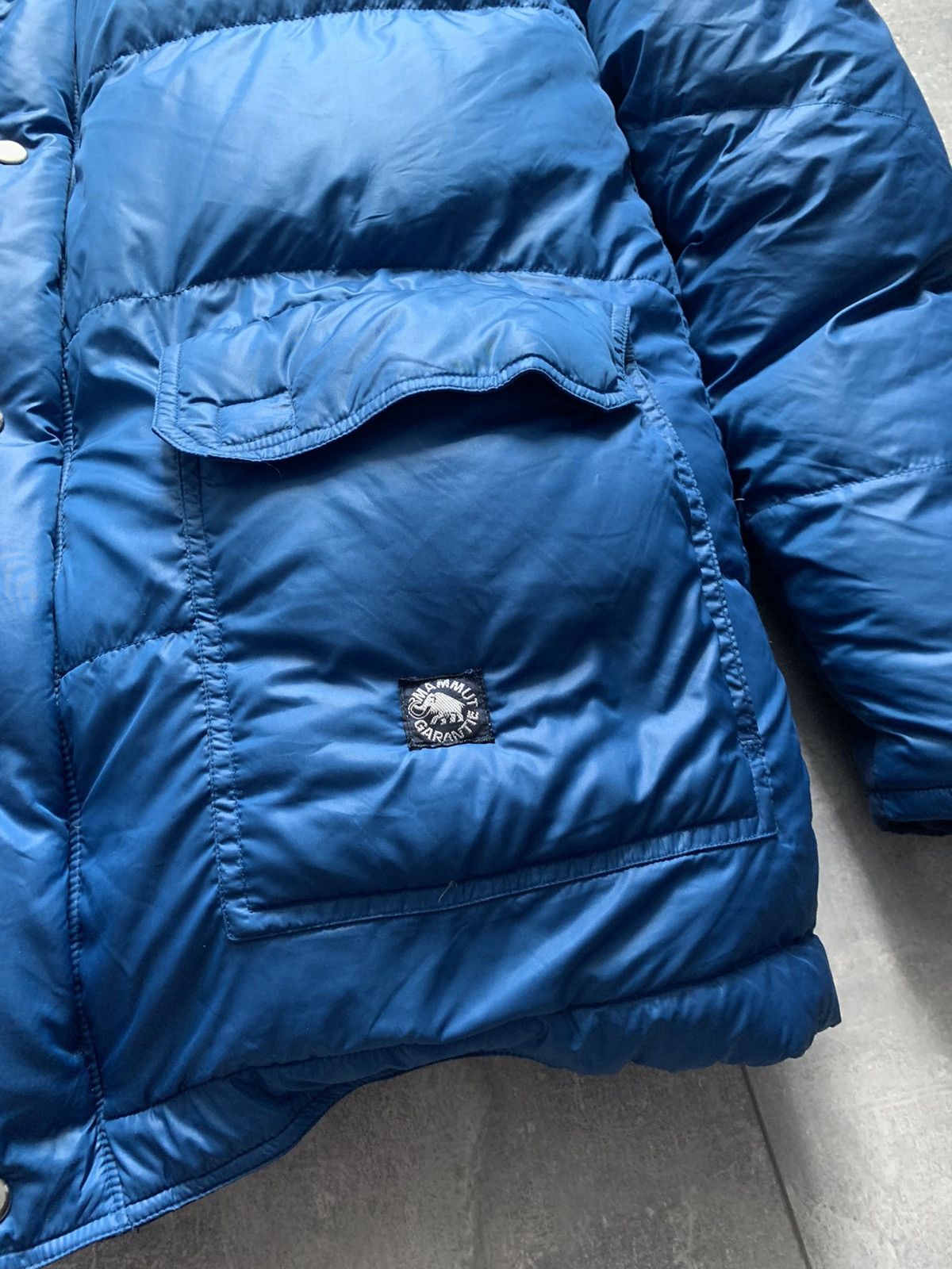 Mammut × Vintage Rare 1980s Mammut Garantie mens down puffer warm jacket Size US L / EU 52-54 / 3 - 5 Thumbnail