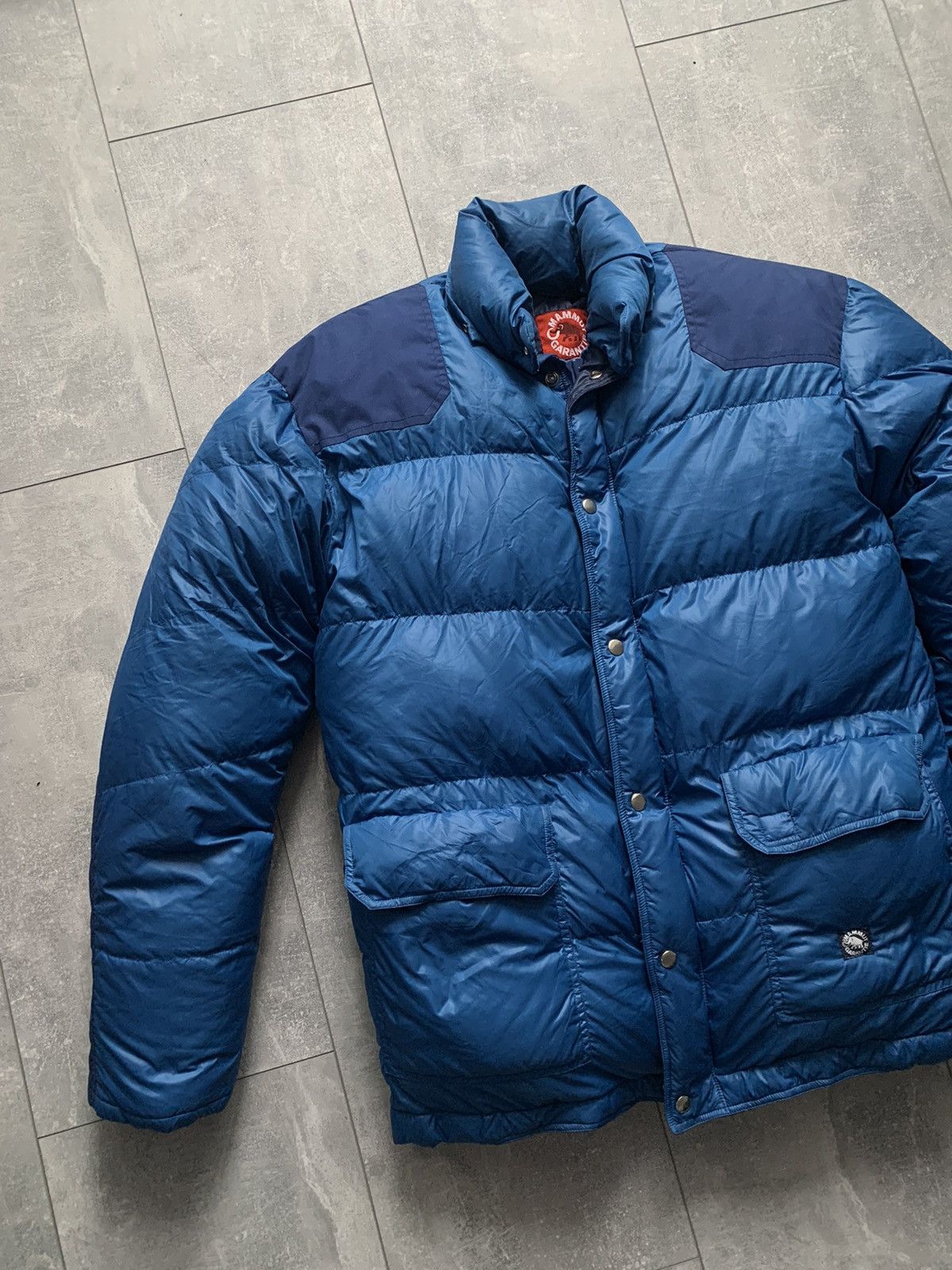Mammut × Vintage Rare 1980s Mammut Garantie mens down puffer warm jacket Size US L / EU 52-54 / 3 - 2 Thumbnail