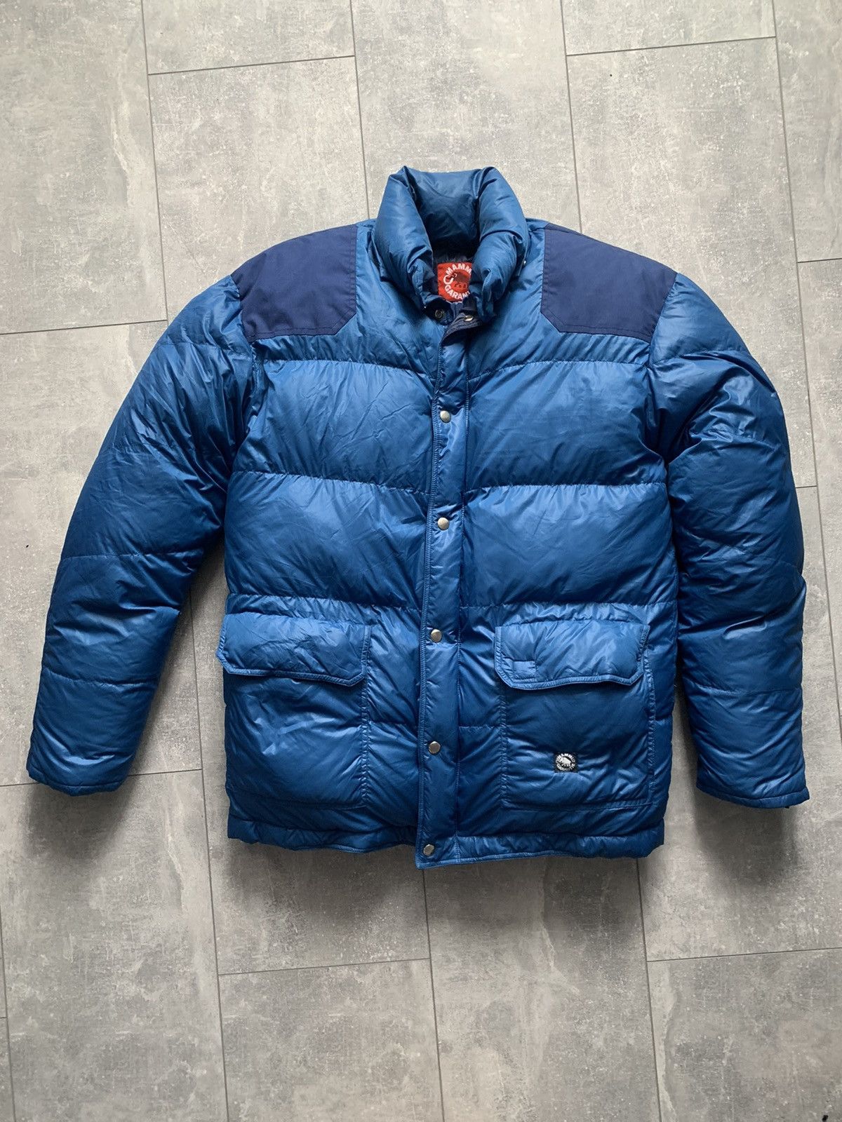 Mammut × Vintage Rare 1980s Mammut Garantie mens down puffer warm jacket Size US L / EU 52-54 / 3 - 1 Thumbnail