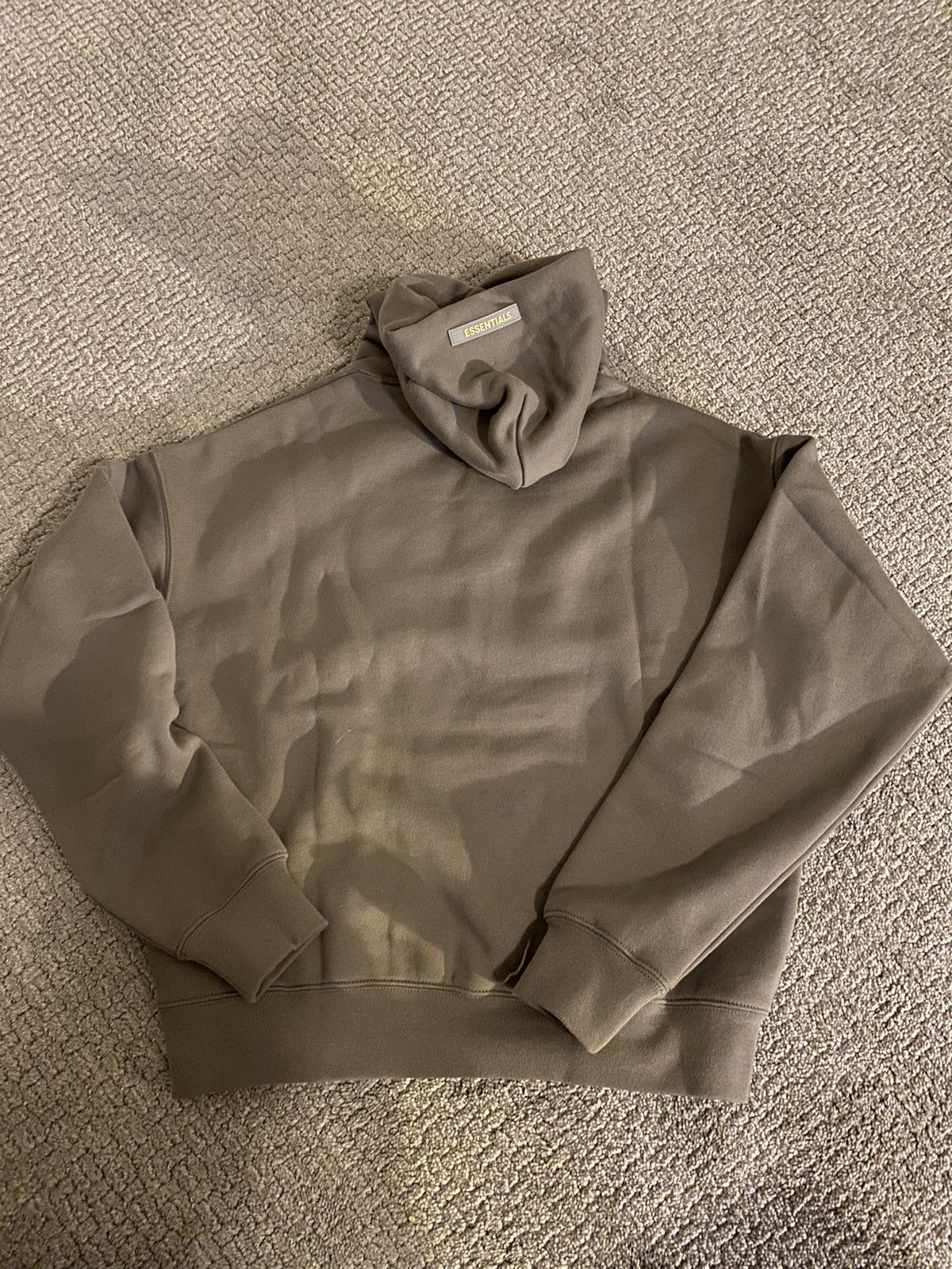 Essentials Fear of God deals Hoodie in Taupe Kids Size L