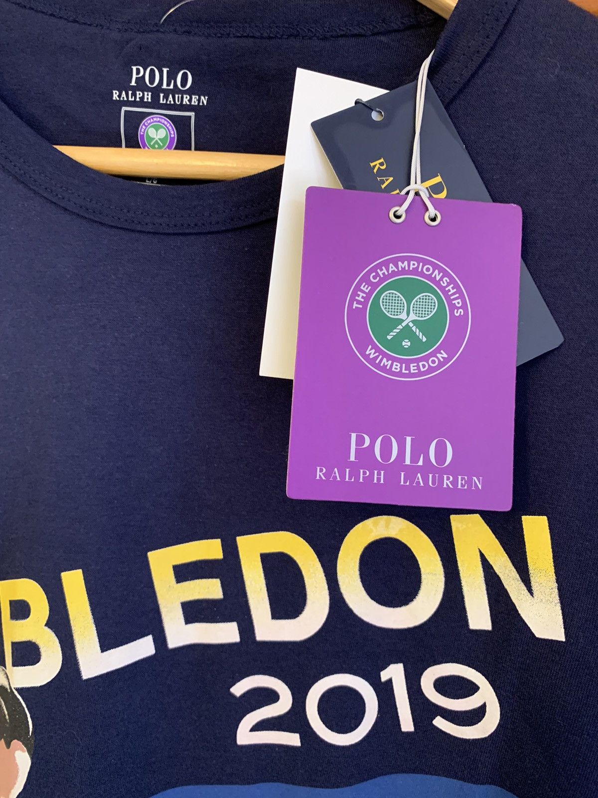 Designer × Polo Ralph Lauren × Ralph Lauren RARE* Polo Ralph Lauren Wimbledon Tennis Single Stitch Shirt Size US L / EU 52-54 / 3 - 3 Thumbnail
