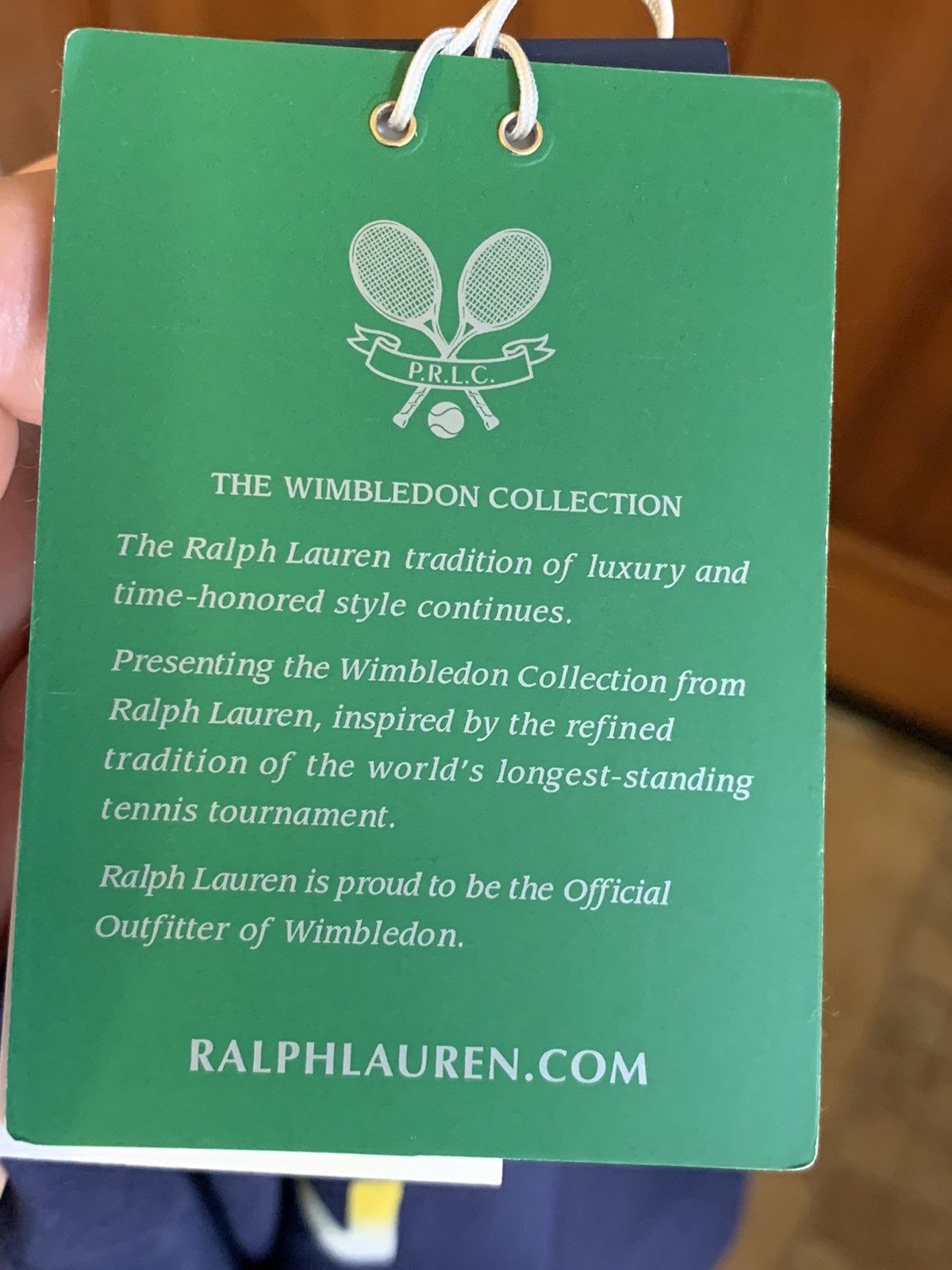 Designer × Polo Ralph Lauren × Ralph Lauren RARE* Polo Ralph Lauren Wimbledon Tennis Single Stitch Shirt Size US L / EU 52-54 / 3 - 5 Thumbnail
