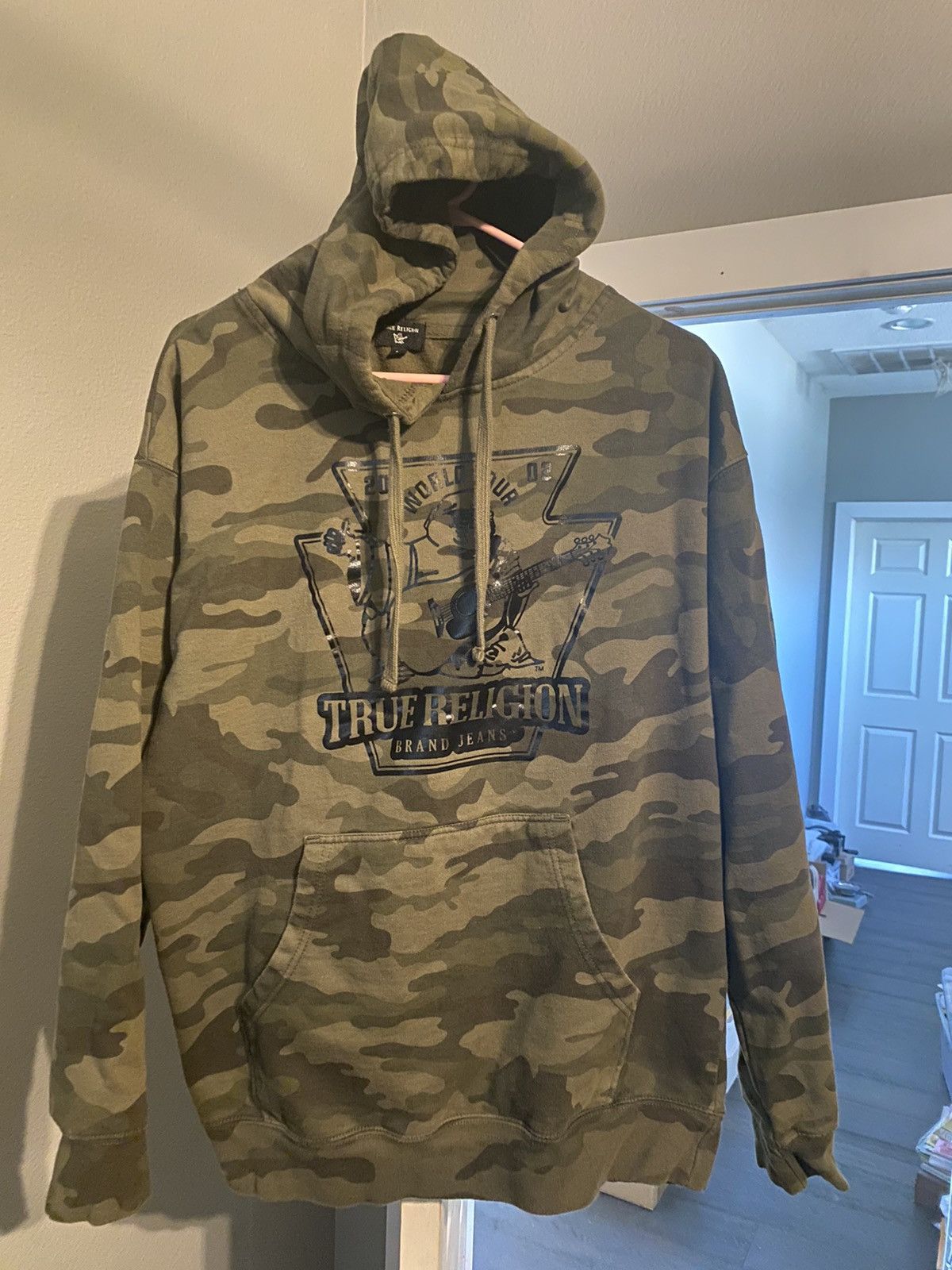 True Religion True Religion Camo hoodie Grailed