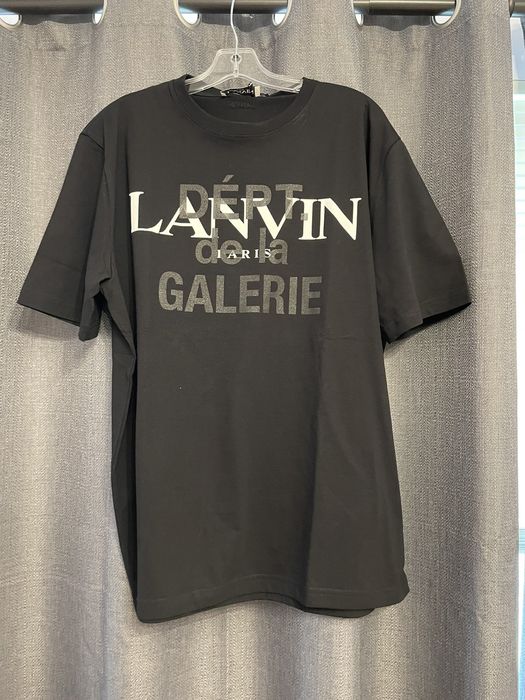 Lanvin New Lanvin x Gallery Dept Printed Black T-Shirt in French