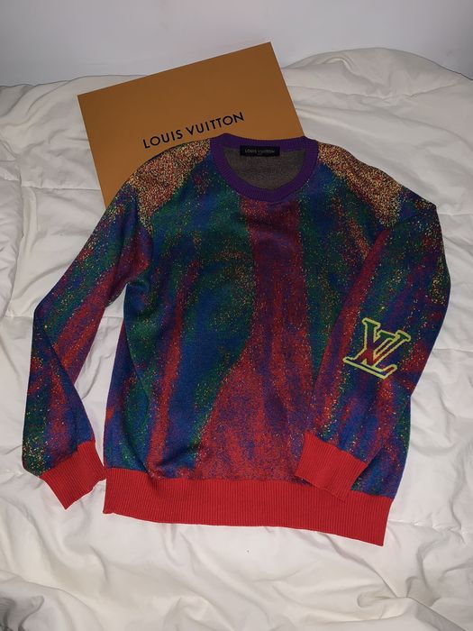 Louis Vuitton Gradient Monogram Fil Coup Sweatshirt Multicolor