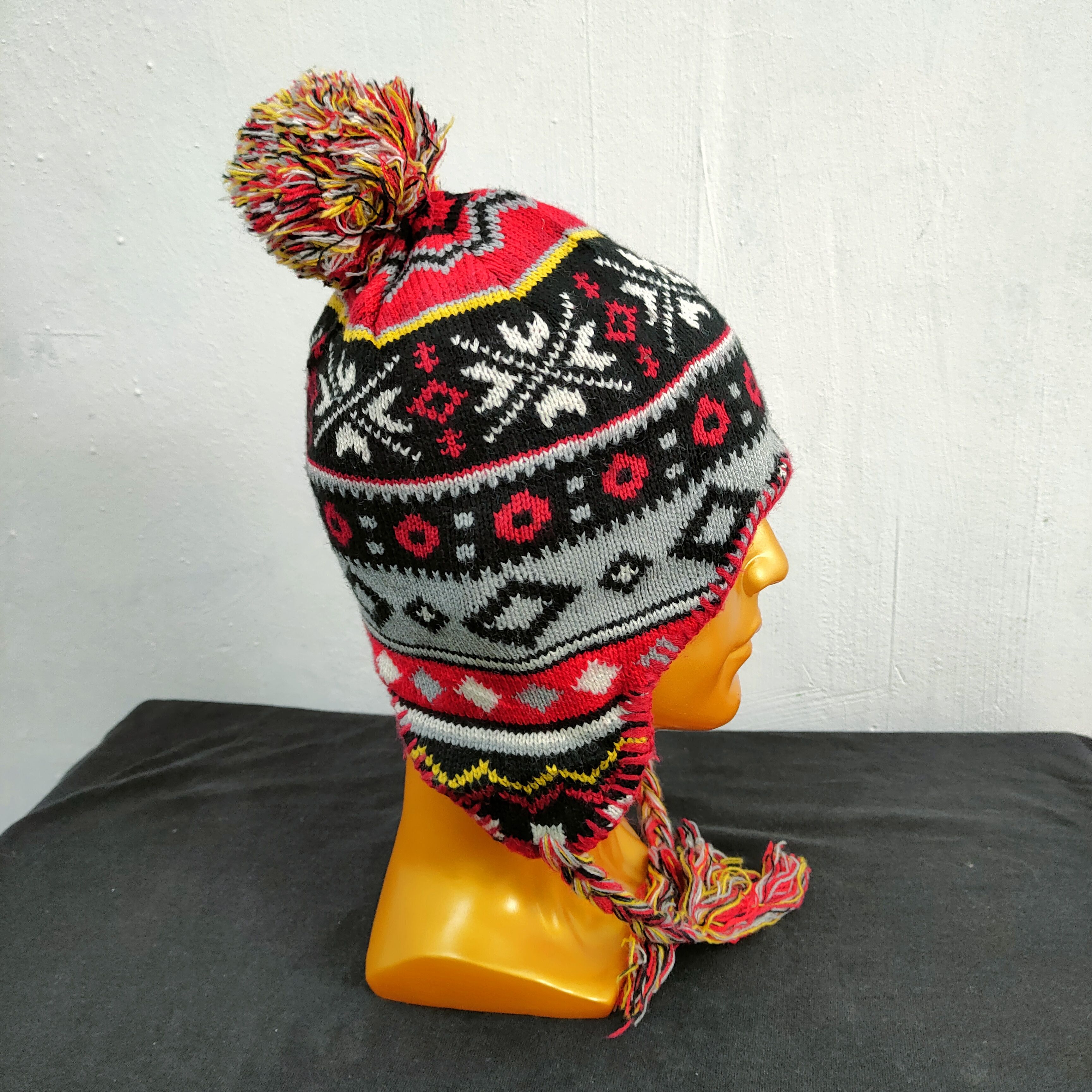Japanese Brand 💥 BESTOFFER 💥 JAPANESE BRAND NAVAJO BEANIE HAT Size ONE SIZE - 3 Thumbnail
