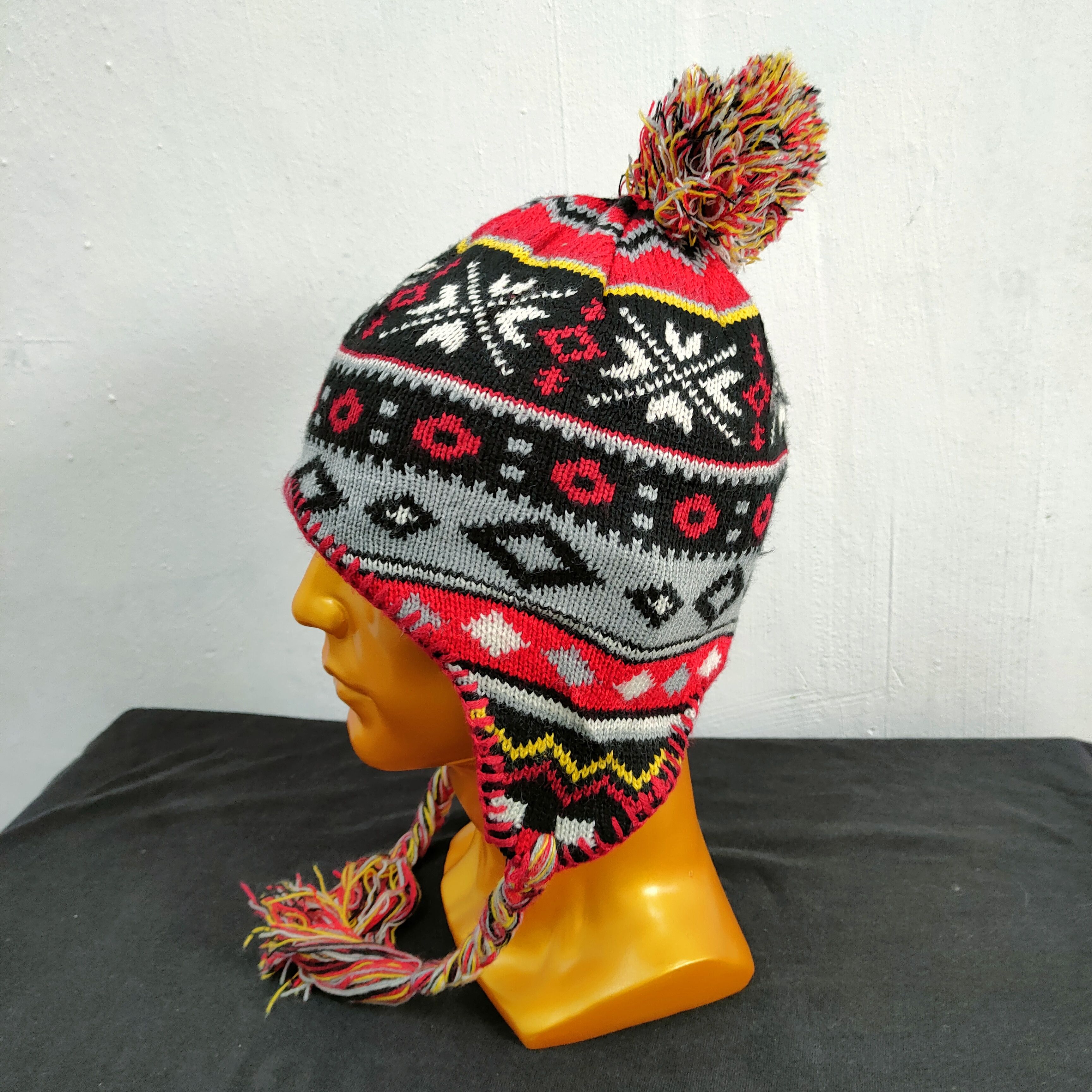 Japanese Brand 💥 BESTOFFER 💥 JAPANESE BRAND NAVAJO BEANIE HAT Size ONE SIZE - 1 Thumbnail