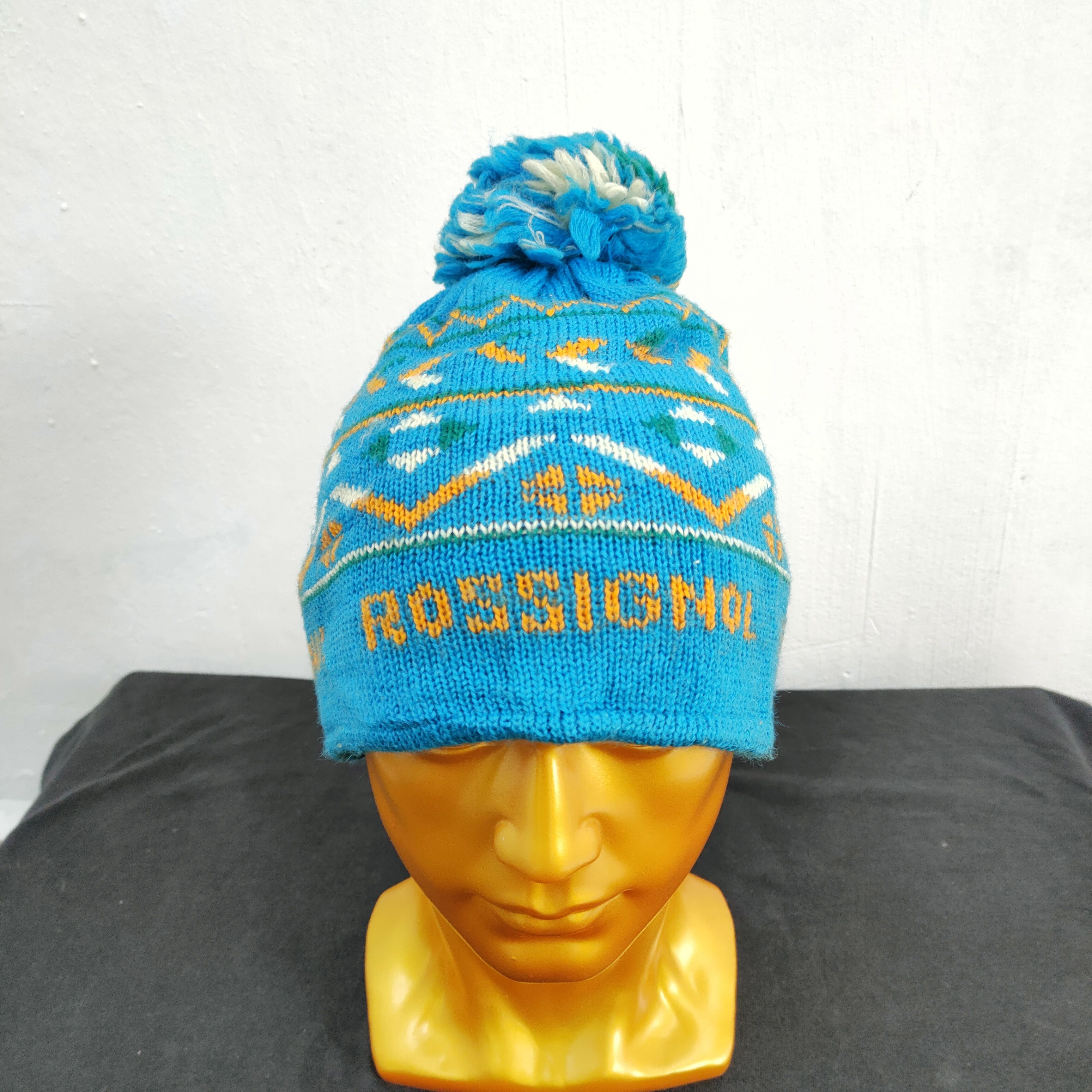 Japanese Brand 💥 BESTOFFER 💥 ROSSIGNOL NAVAJO BEANIE HAT Size ONE SIZE - 3 Thumbnail