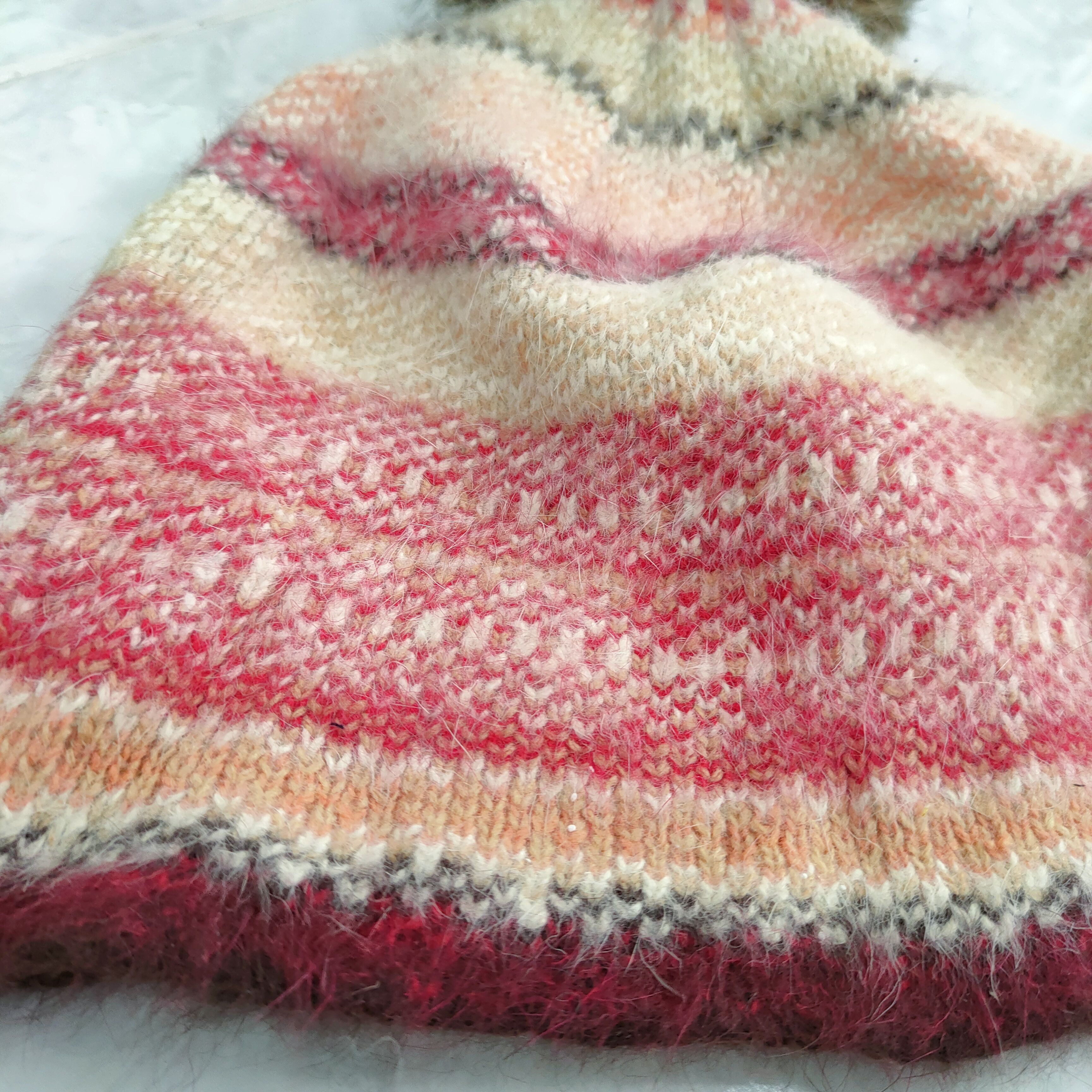 Japanese Brand 💥 BESTOFFER 💥 GRACE HATS / NAVAJO MOHAIR BEANIE Size ONE SIZE - 5 Thumbnail