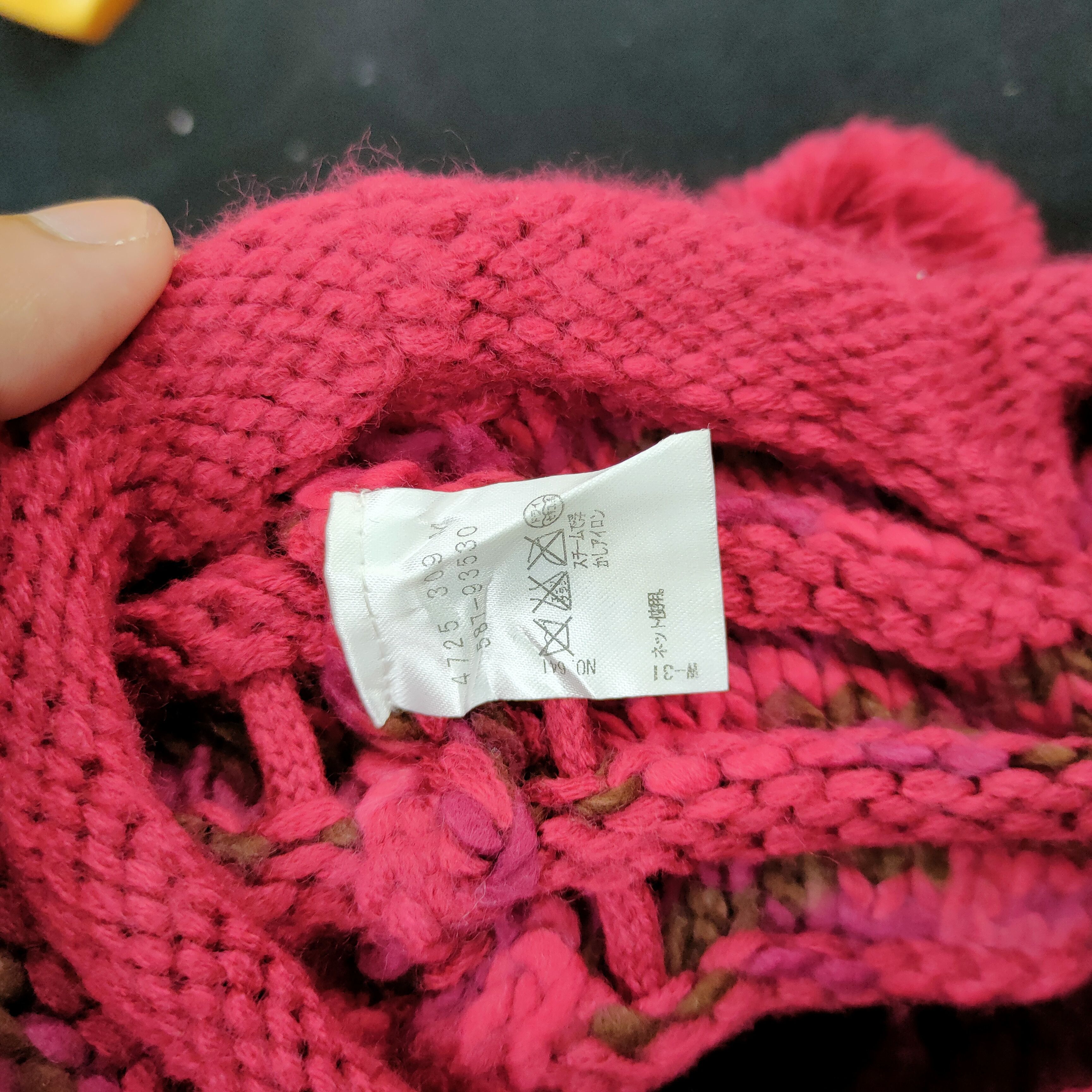 Japanese Brand 💥 BESTOFFER 💥 JAPANESE BRAND CABLE KNIT BEANIE HAT Size ONE SIZE - 5 Thumbnail