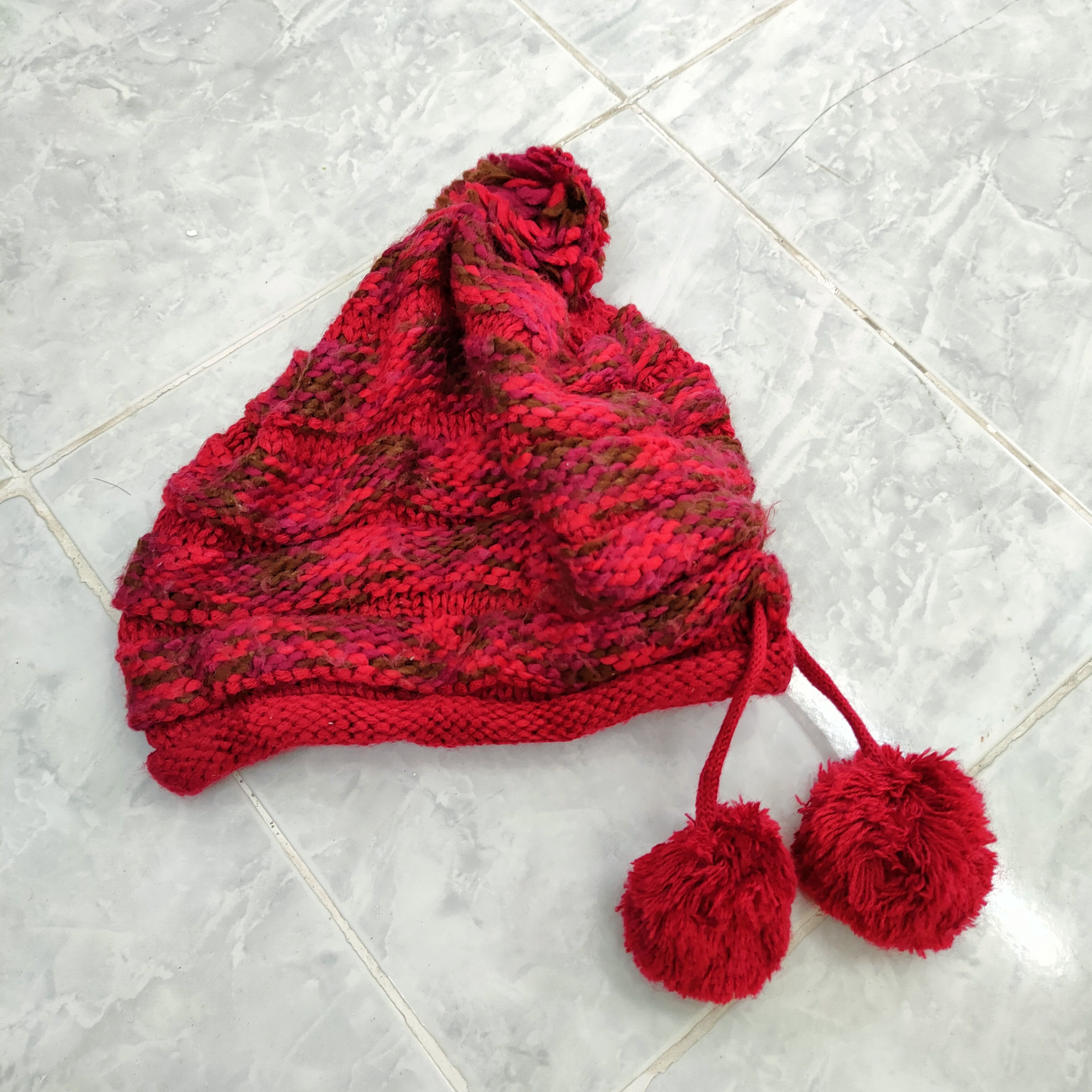 Japanese Brand 💥 BESTOFFER 💥 JAPANESE BRAND CABLE KNIT BEANIE HAT Size ONE SIZE - 3 Thumbnail