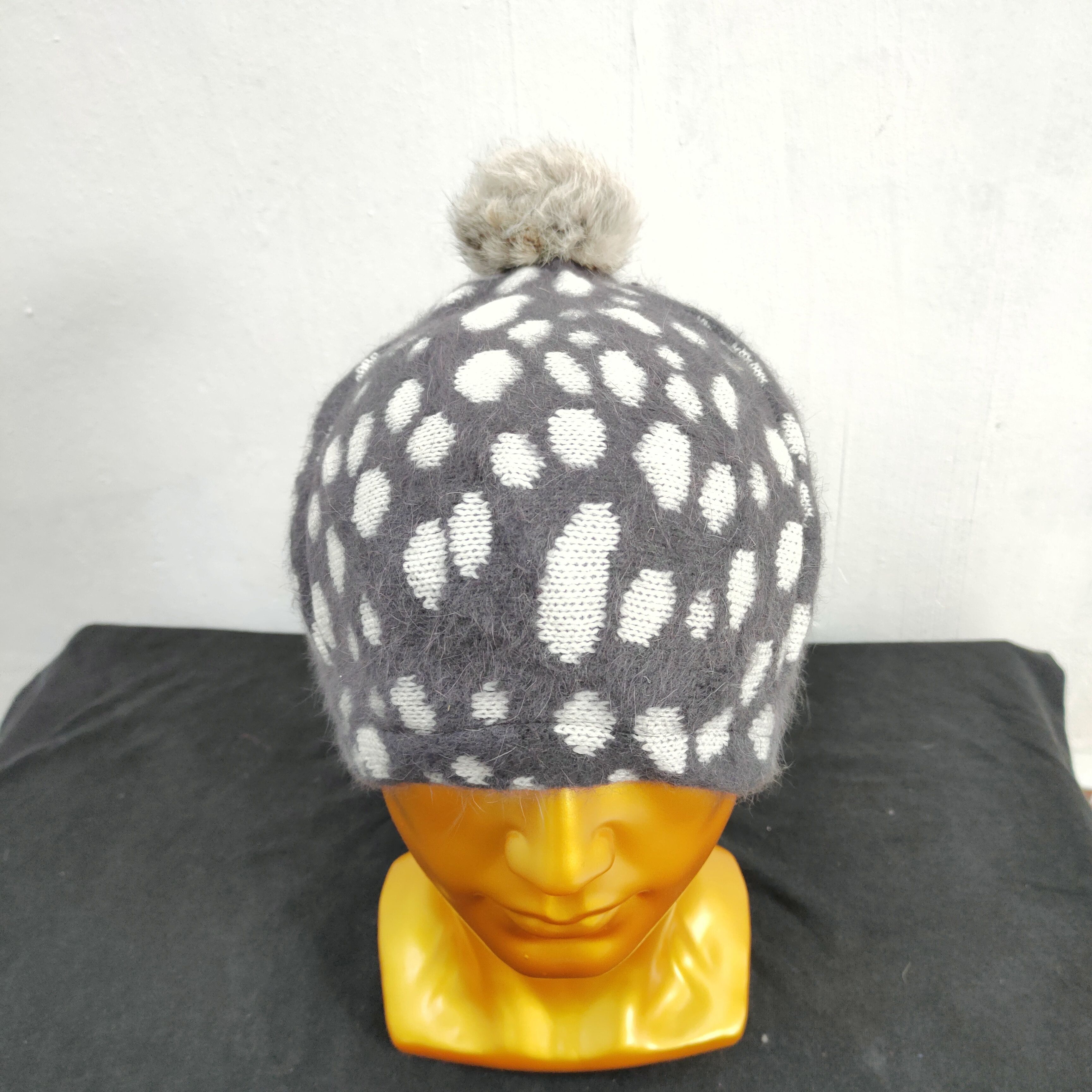 Japanese Brand 💥 BESTOFFER 💥 JAPANESE BRAND BEANIE HAT POCADOT Size ONE SIZE - 2 Thumbnail