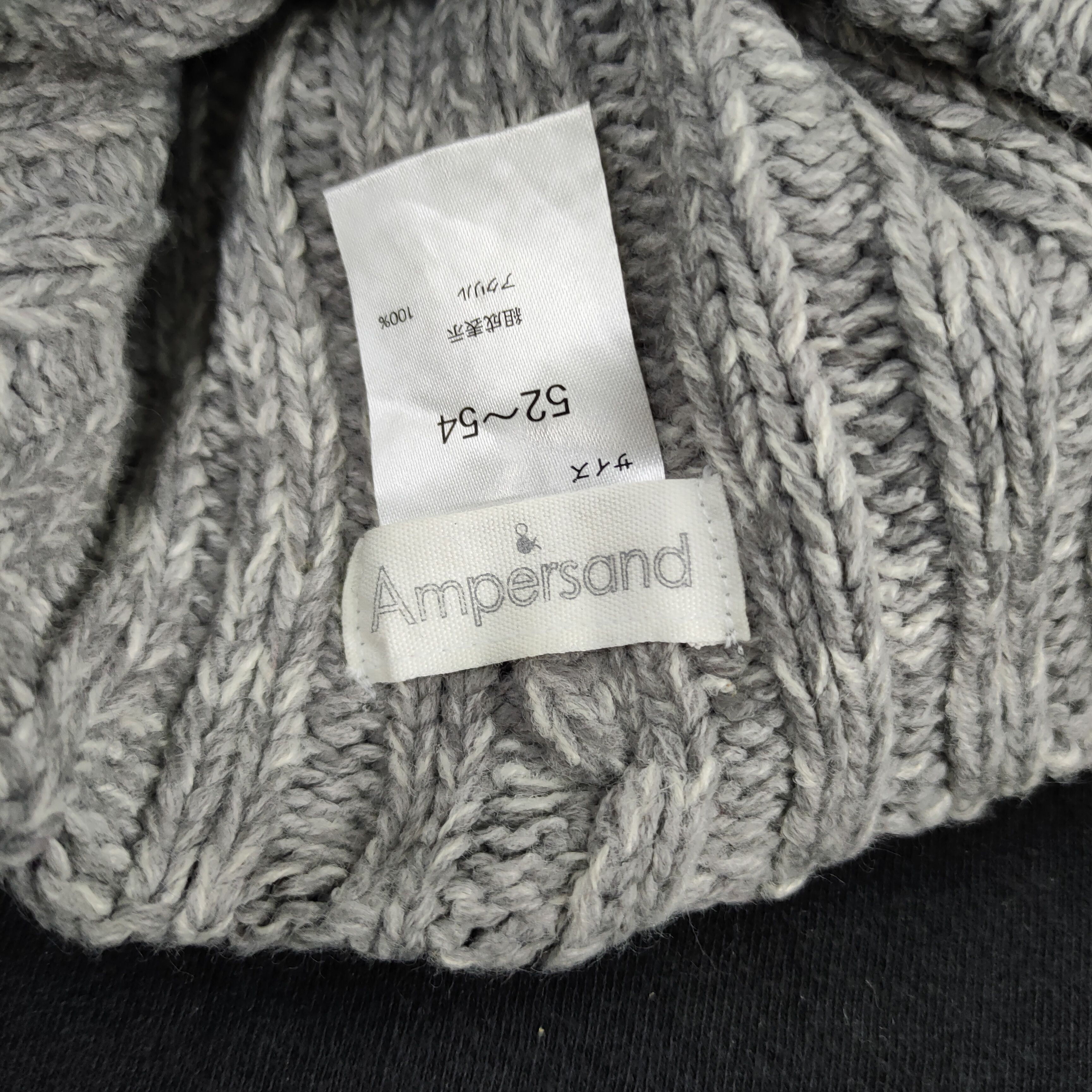 AMP 💥 BESTOFFER 💥 AMPERSAND CABLE KNIT BEANIE HAT Size ONE SIZE - 6 Thumbnail