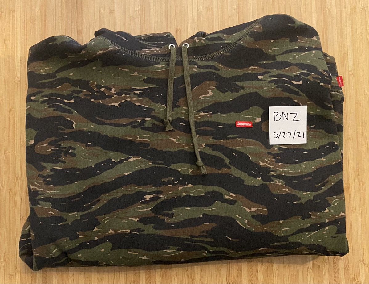 Supreme Supreme Small Box Logo Hooded Sweater Tiger Stripe Camo