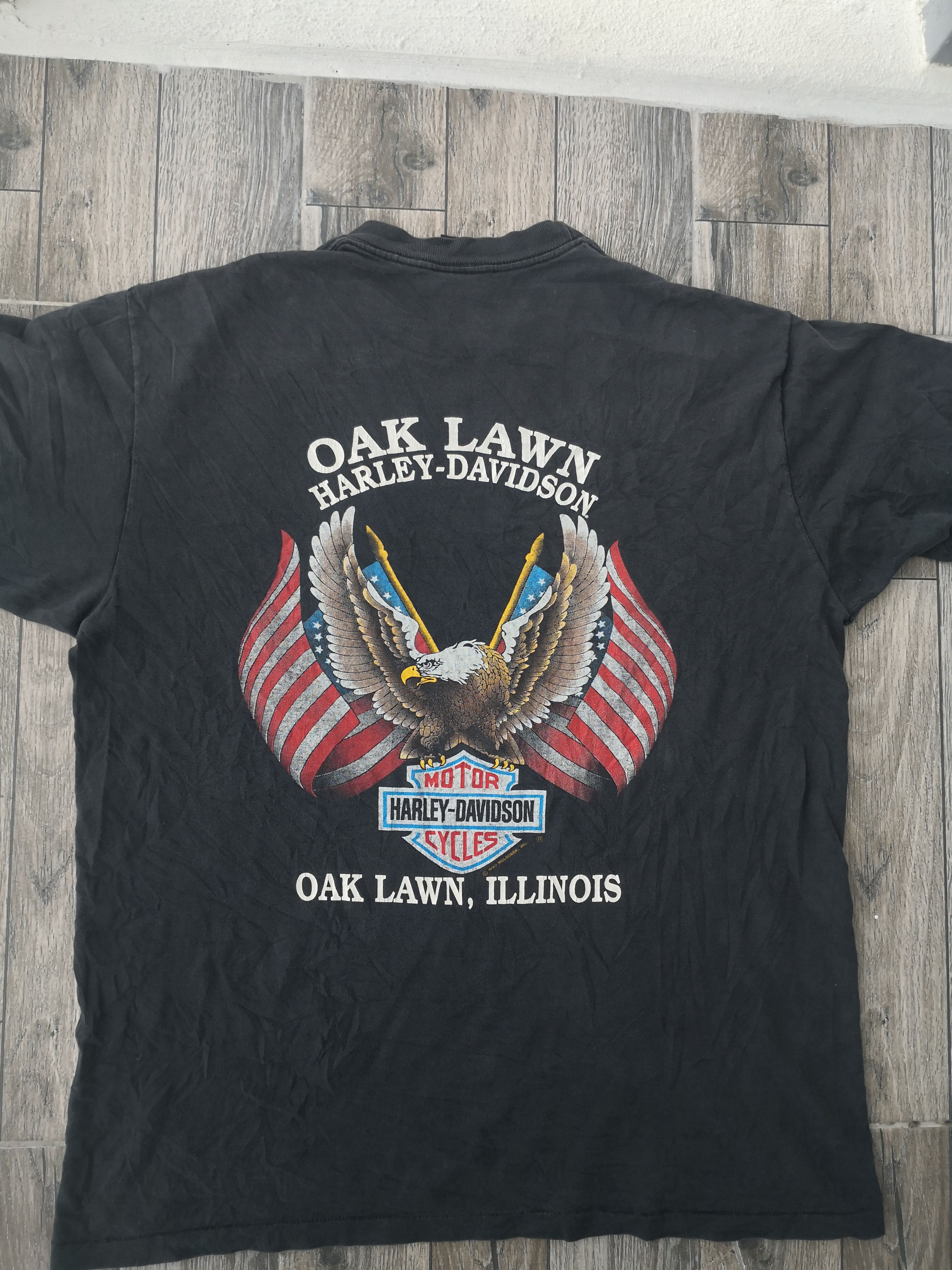 Vintage VINTAGE 90s OAK LAWN, ILLINOIS HARLEYDAVIDSON Grailed