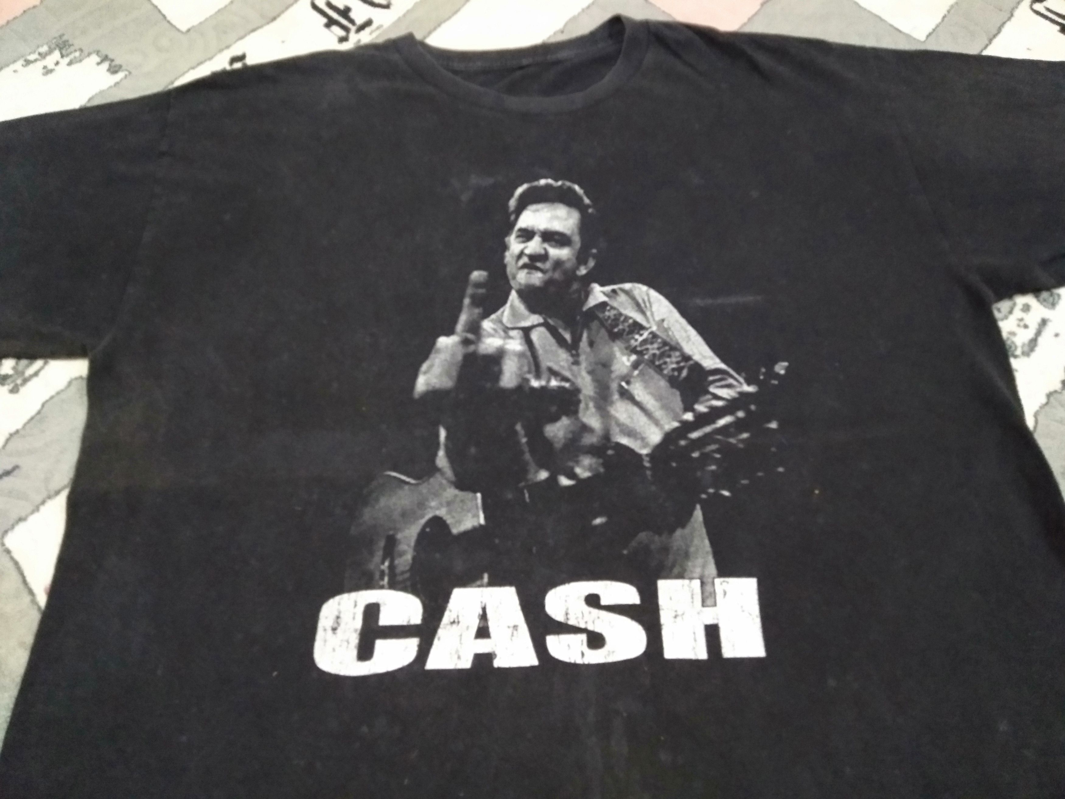 Johnny Cash band singer t shirt